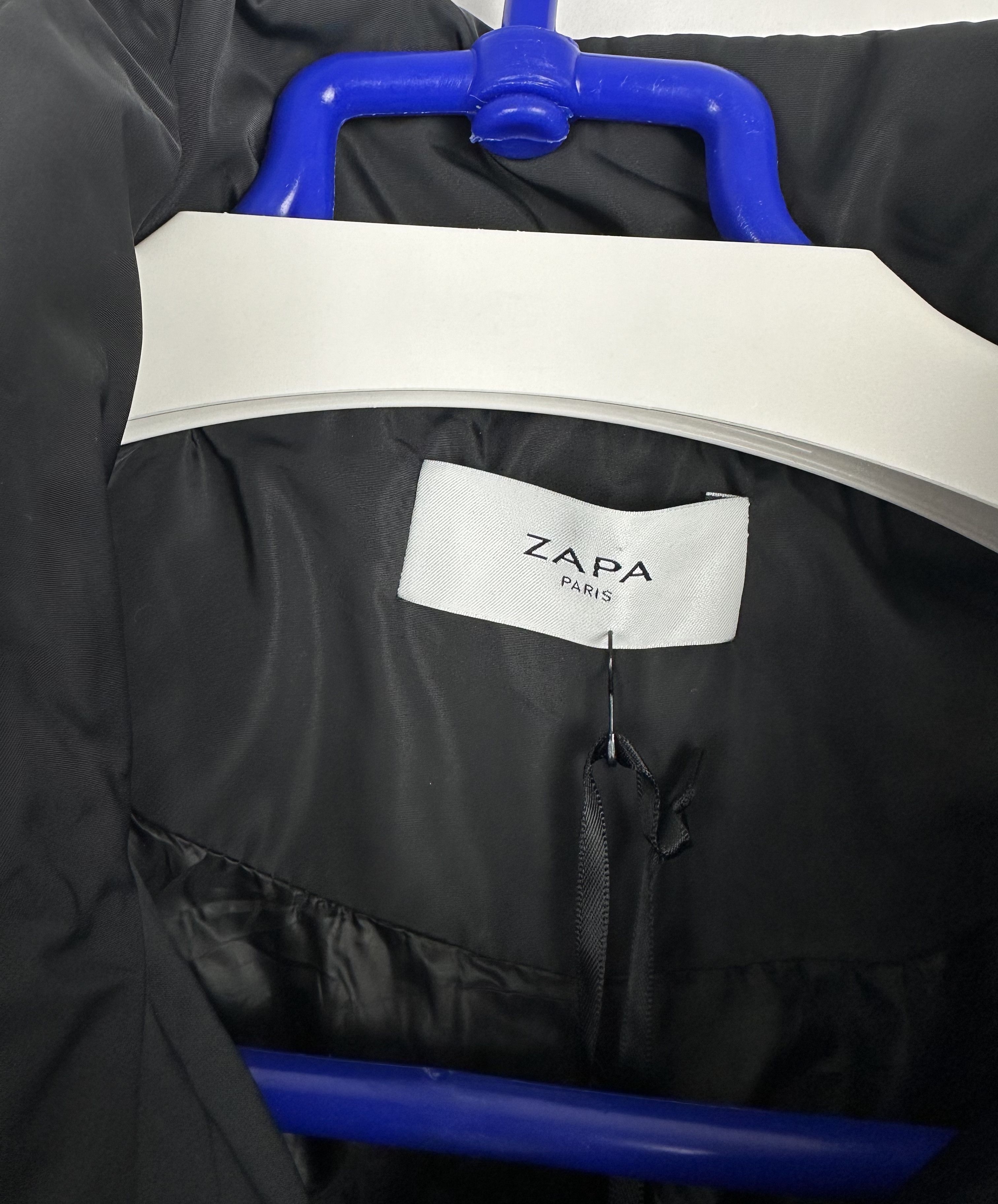ZAPA ZAPA Paris Women's Down Parka Winter Jacket Black Size M / US 6-8 / IT 42-44 - 5 Thumbnail