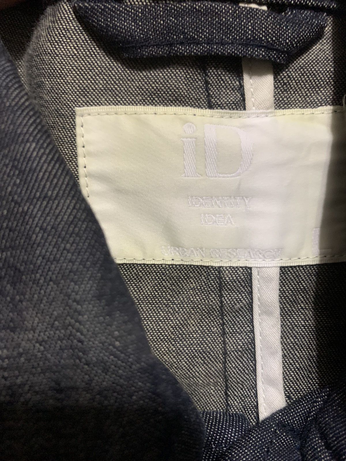 URBAN RESEARCH DOORS Identity Idea x Urban Reasearch Denim Long Jacket Size US L / EU 52-54 / 3 - 5 Thumbnail