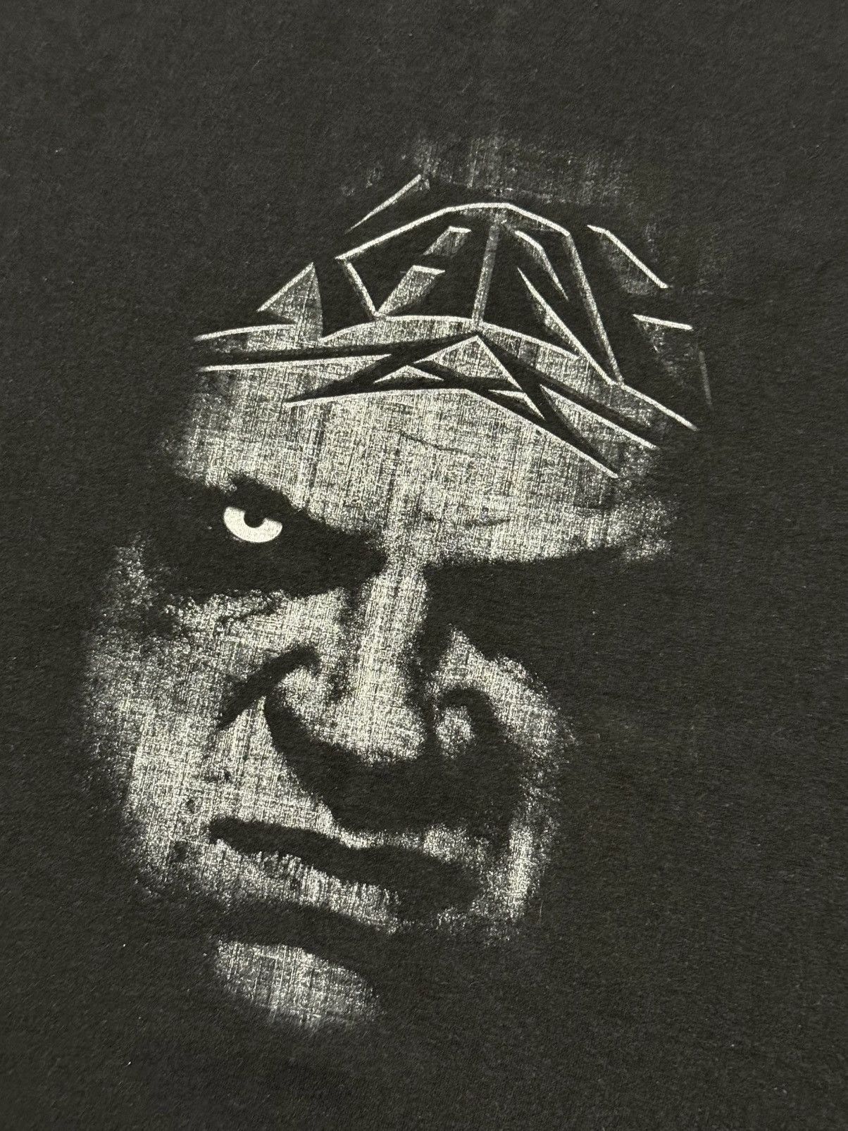 WWF 🔷Vintage WWF Kane “Take The Fire Leave The Ashes” T-shirt Size US XL / EU 56 / 4 - 2 Thumbnail