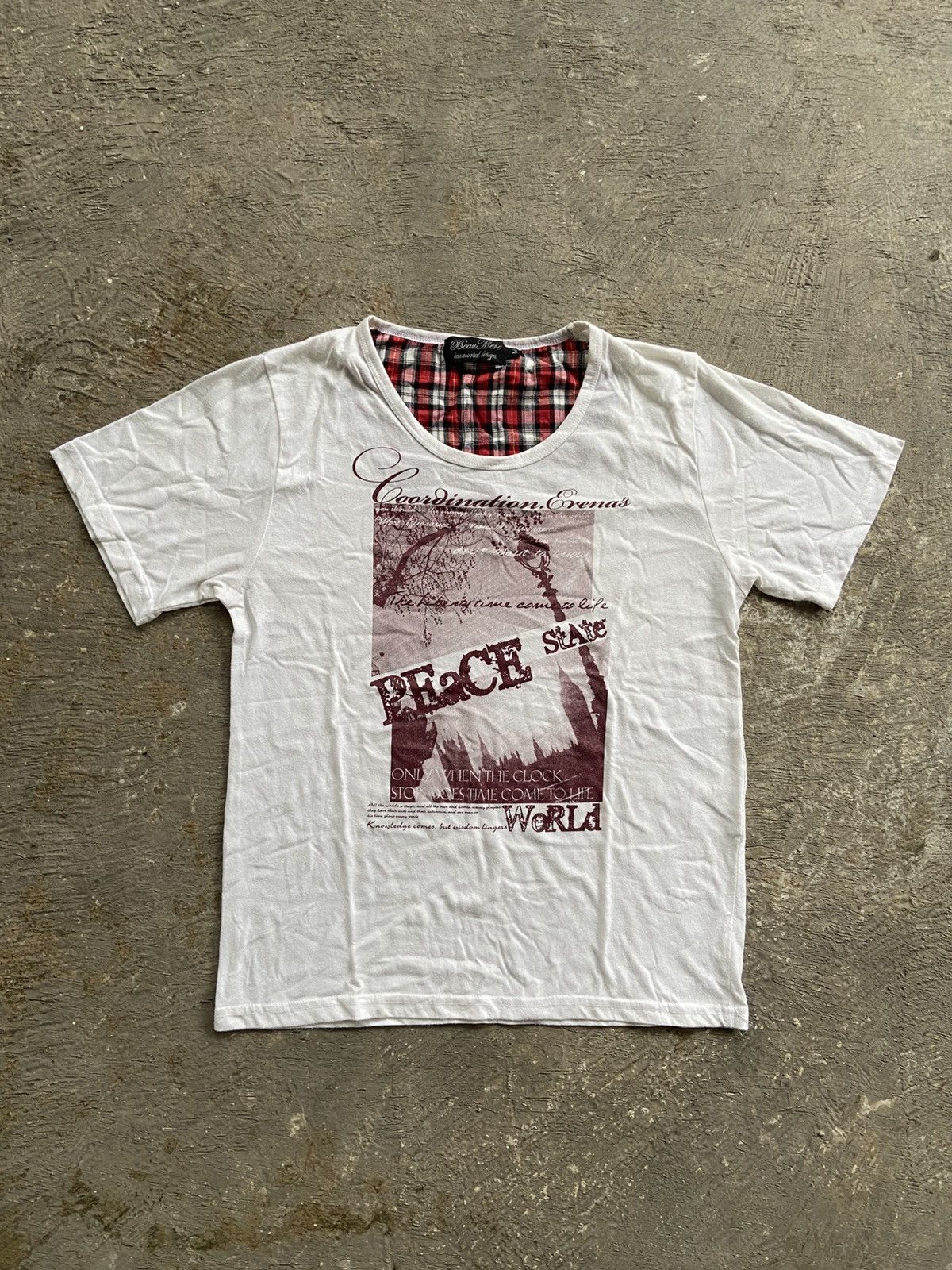 Japanese Brand 2000s Baumere - Vkei Style Japanese brand T-Shirt Size M / US 6-8 / IT 42-44 - 1 Thumbnail