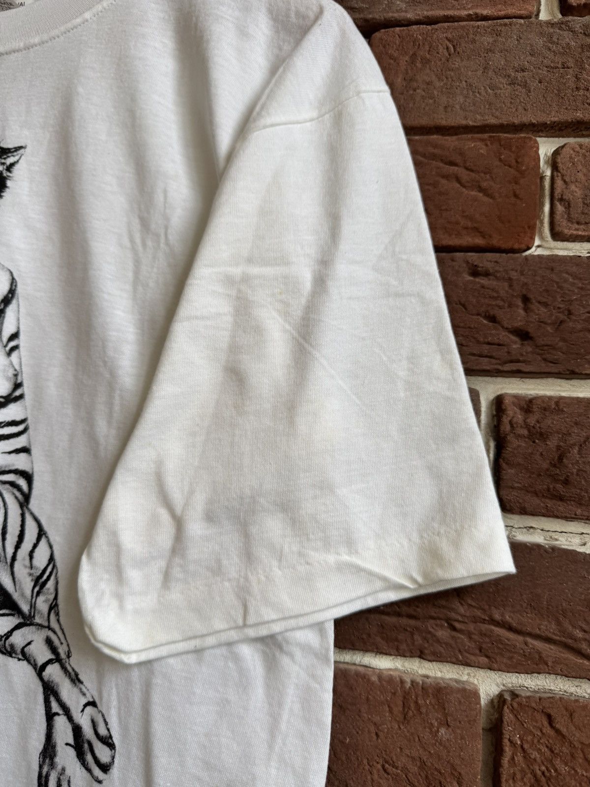Band Tees Rare Vintage Olivia Berardinis Zebra Pin Up Sexy Art Tee 90s Size US XL / EU 56 / 4 - 9 Thumbnail
