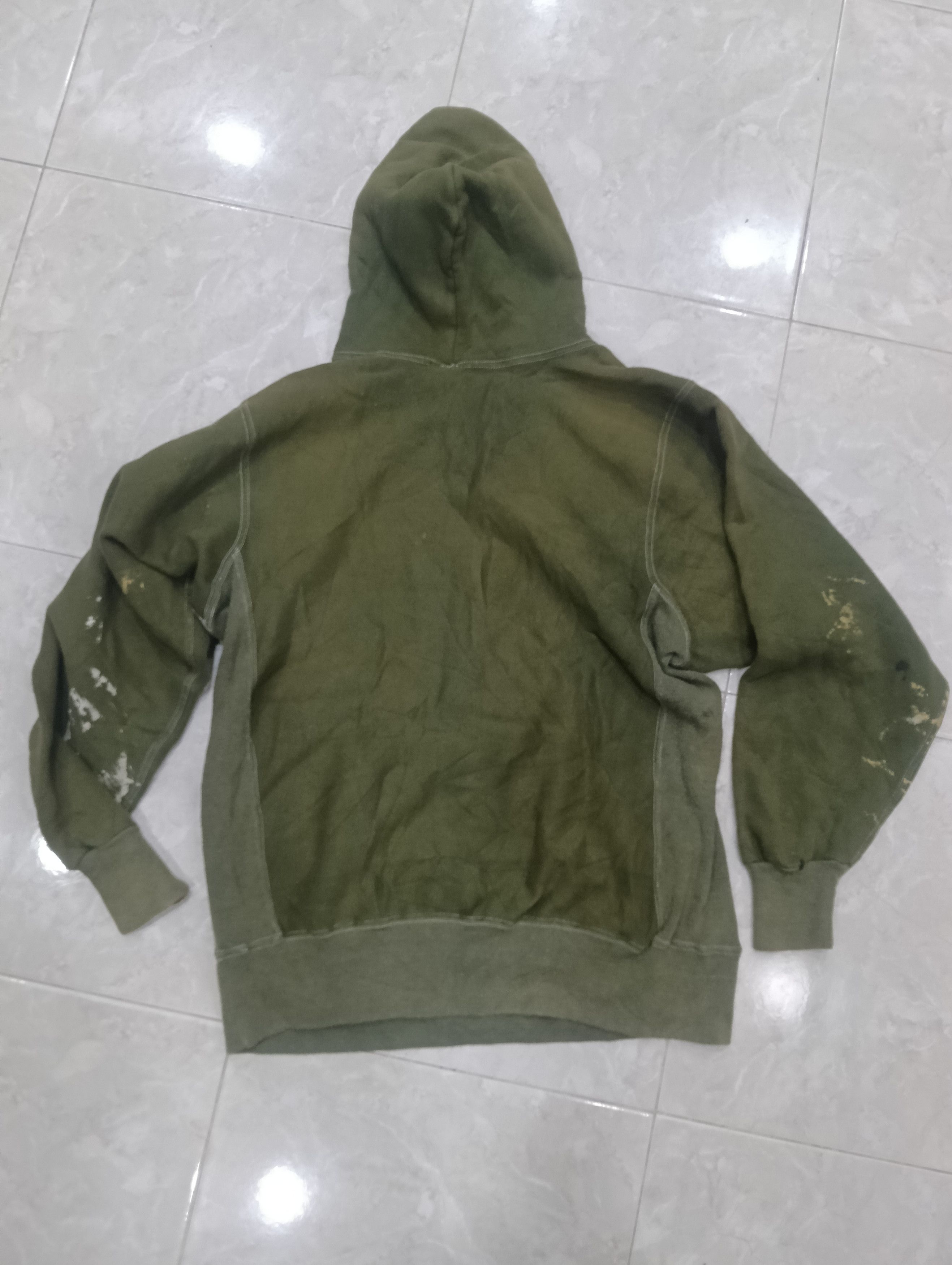 Vintage Rare Vintage Hoodie Like Army Size US XL / EU 56 / 4 - 3 Thumbnail