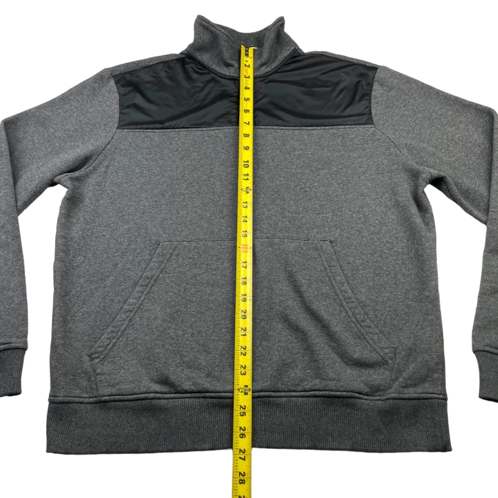 The North Face The North Face Men's 1/4 Zip Fleece Lined Pullover Gray Large Size US L / EU 52-54 / 3 - 5 Thumbnail