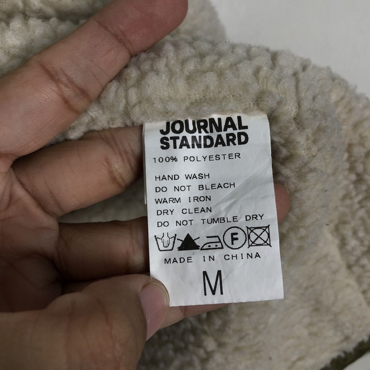 Japanese Brand 🔥 JOURNAL STANDARD Sherpa-Lined Hooded M-65 Field Jacket Size US M / EU 48-50 / 2 - 21 Thumbnail