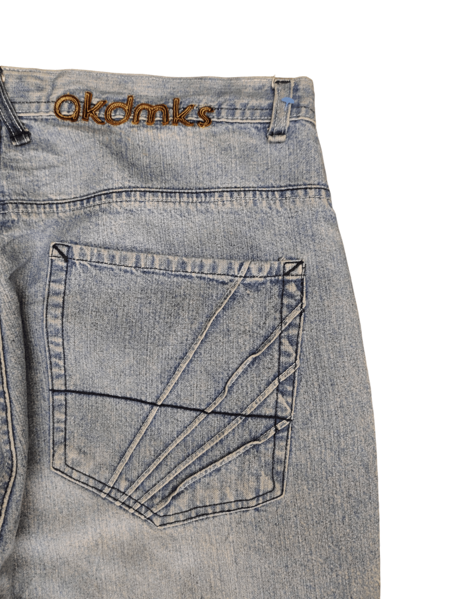 Akademiks Baggy Jeans Akademiks Denim Wide Loose Leg Y2k Jnco Size US 38 / EU 54 - 3 Thumbnail