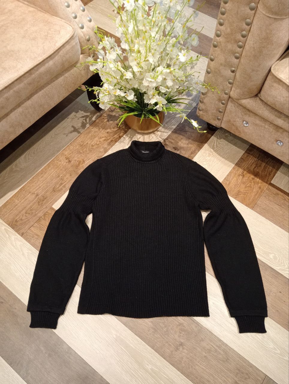 Neil Barrett NEIL BARRETT TURTLE NECK WOOL KNITTED SWEATER Size US L / EU 52-54 / 3 - 1 Thumbnail