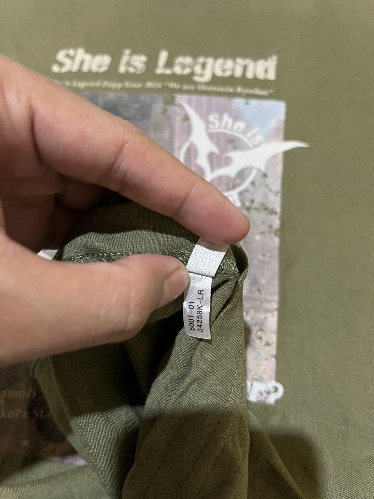 Band Tees She is Legend Zepp Tour 2024 “We Are Shunmin Ryodan” Tee Size US XL / EU 56 / 4 - 8 Thumbnail