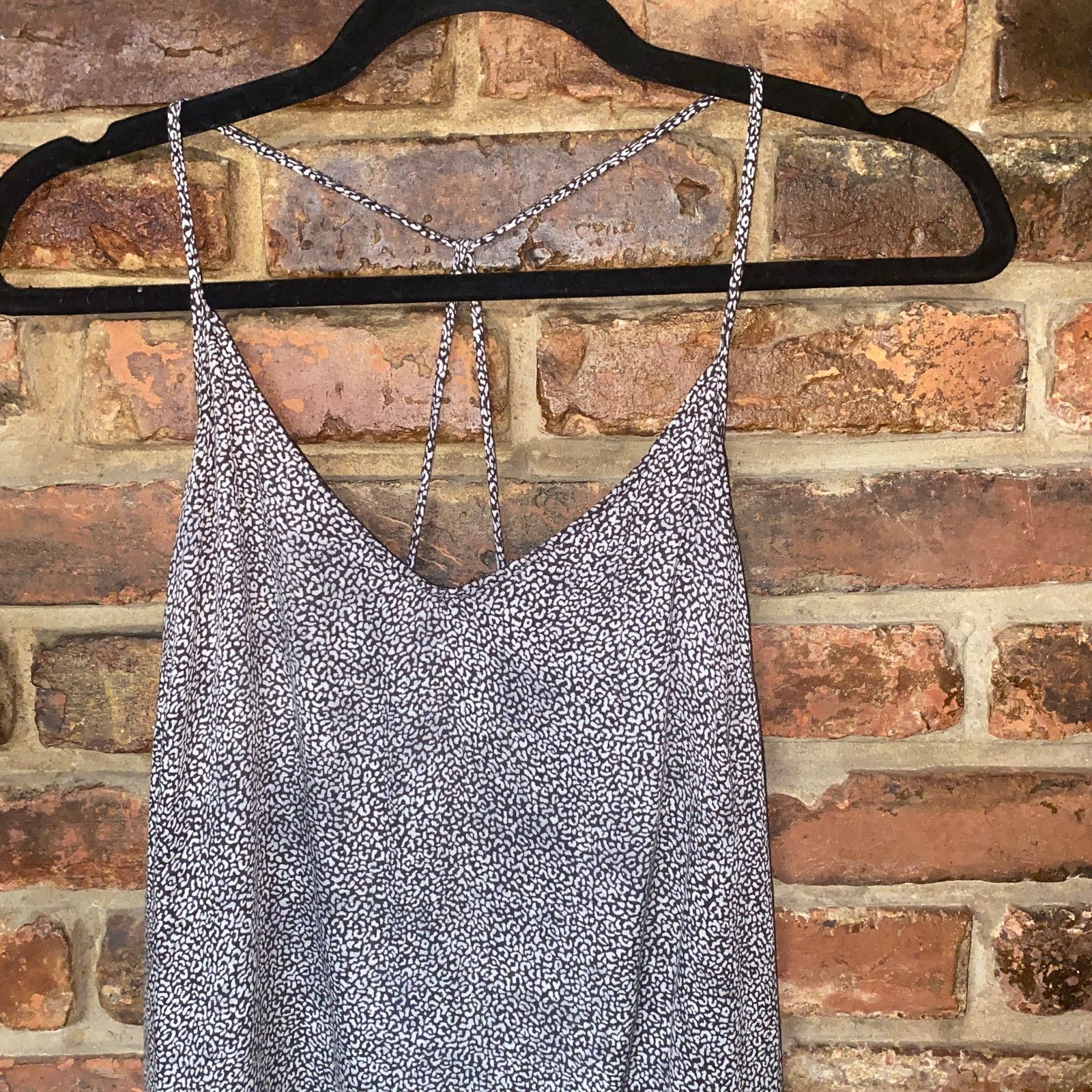 Other Oysho Brown Cream Leopard Animal Strappy Tank Top Small Size S / US 4 / IT 40 - 2 Thumbnail
