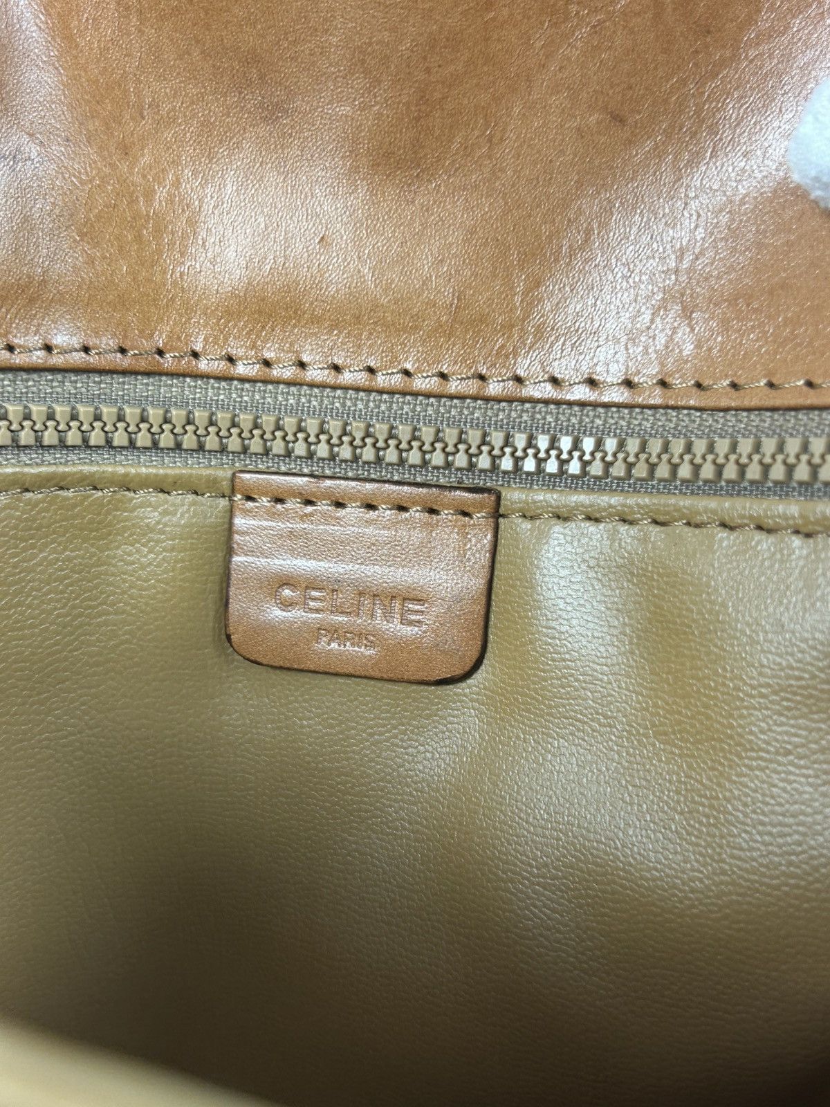 Celine Celine Macadam Leather Crossbody Bag Size ONE SIZE - 7 Thumbnail