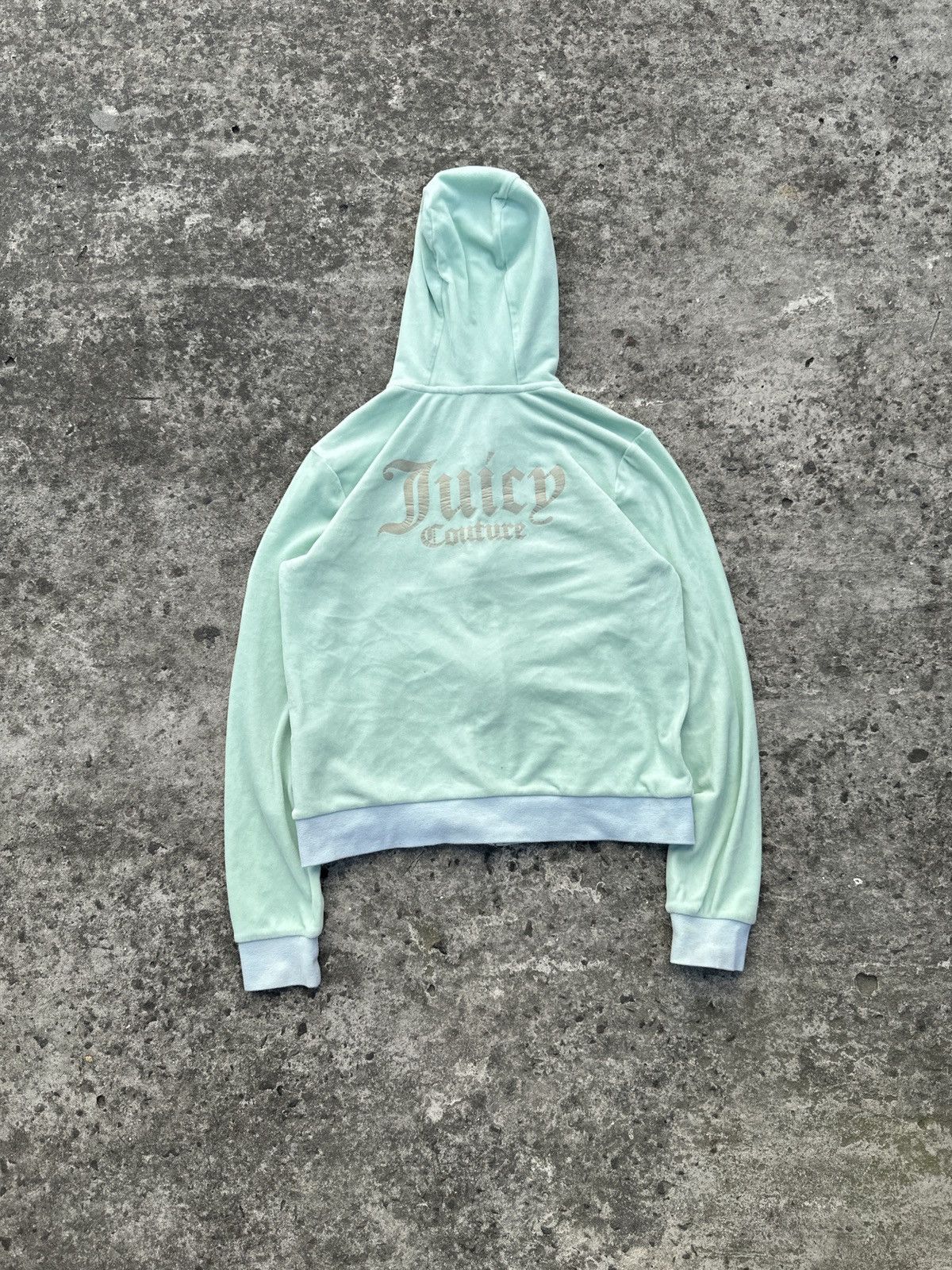 Juicy Couture Y2K Juicy Couture Zip Up Hoodie Streetwear avant garde Xs-S Size S / US 4 / IT 40 - 1 Thumbnail