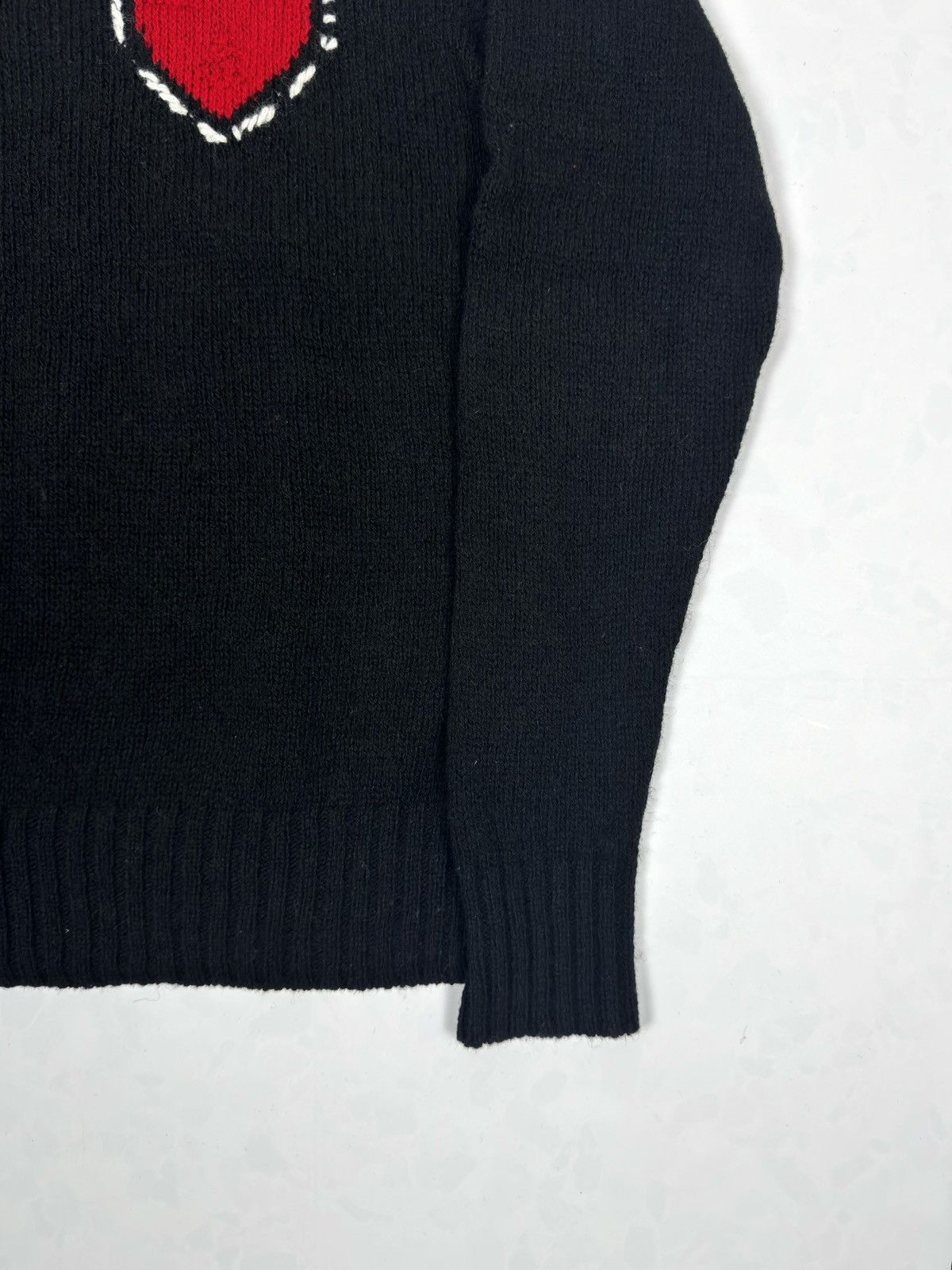 Prada Prada Heard Pattern Wool Black Sweater Size US M / EU 48-50 / 2 - 6 Thumbnail