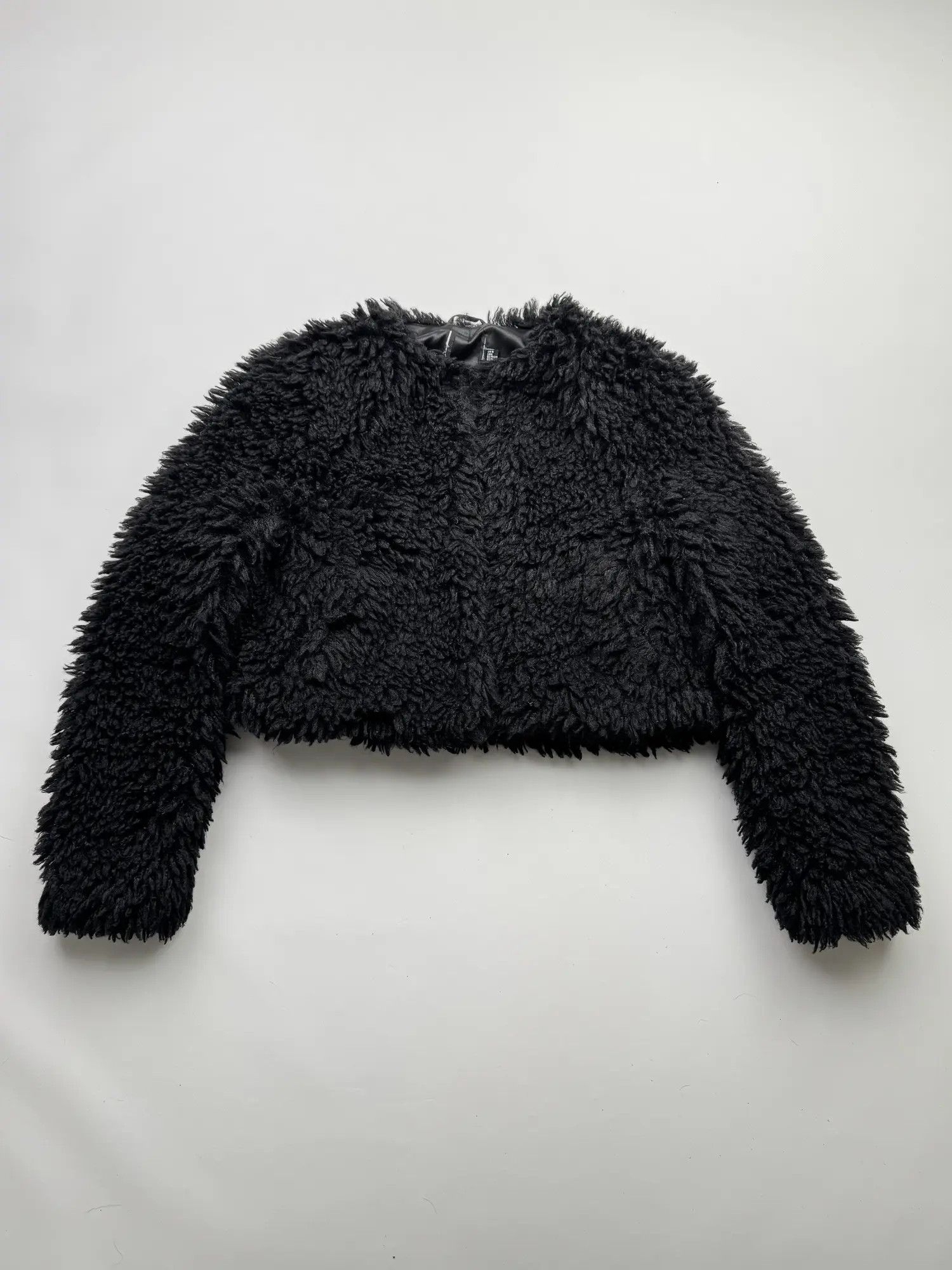 Japanese Brand Vintage Faux Fur Cropped Jacket B387(V93)E2 Size S / US 4 / IT 40 - 1 Thumbnail