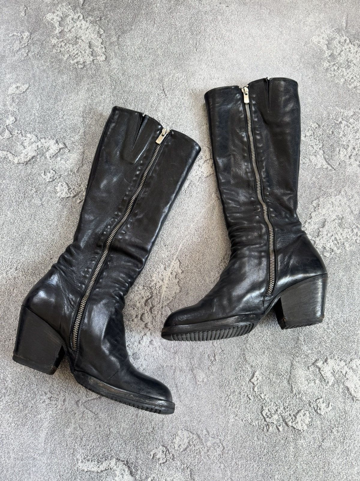 Officine Creative Officine Creative 37size leather knee high boots block heels Size US 7 / IT 37 - 9 Thumbnail