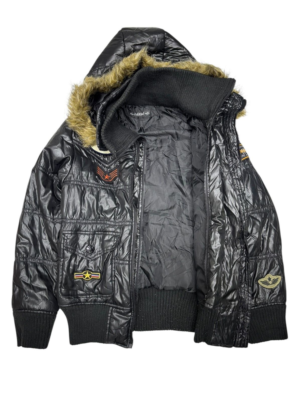 Kapital IfSixWasNine Lgb Fur Hood Double Layer Zip Puffer Jacket Size US S / EU 44-46 / 1 - 4 Thumbnail