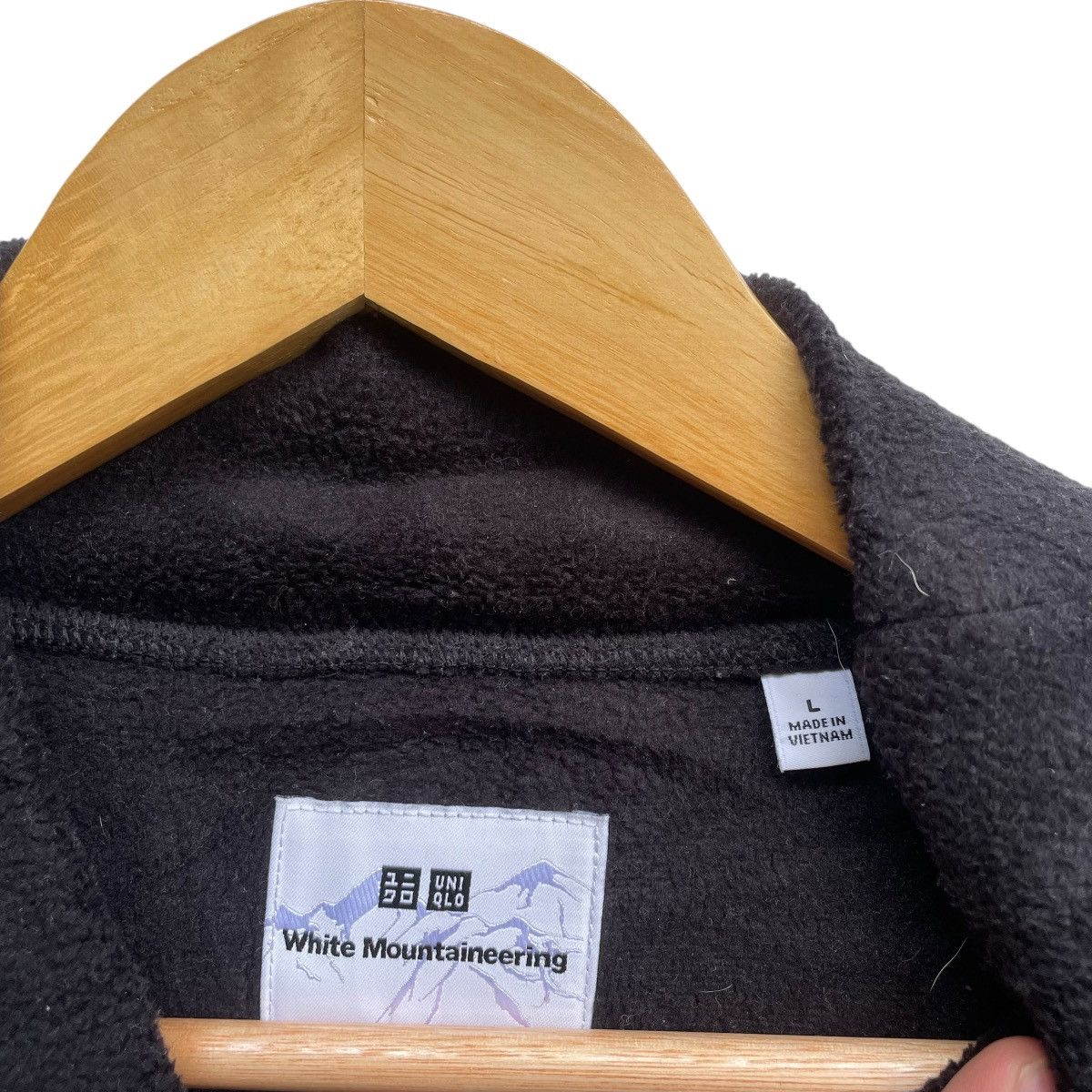 Japanese Brand × White Mountaineering White Moutaneering Fleece Jacket Size US L / EU 52-54 / 3 - 11 Thumbnail