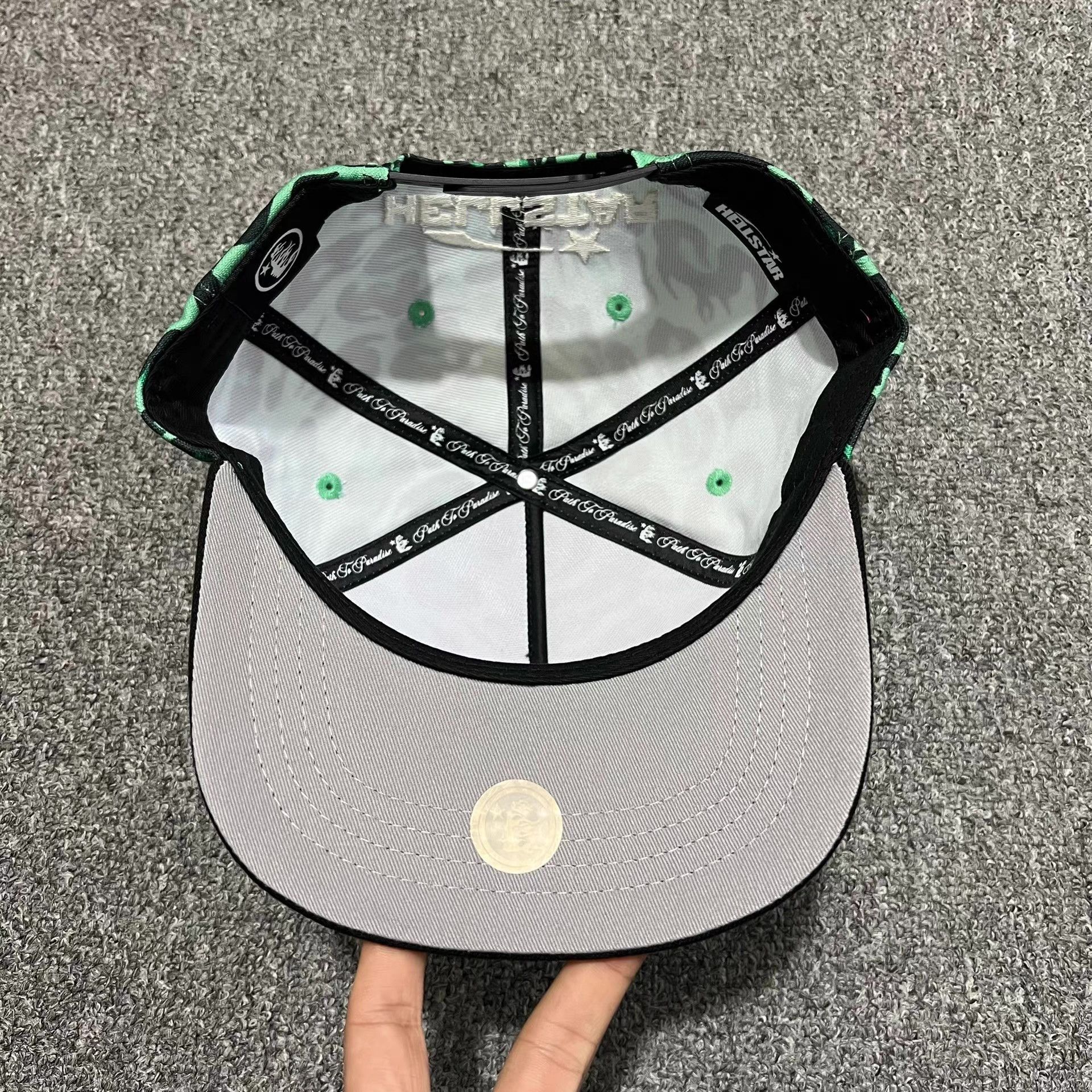 HELLSTAR HellstarSasukeCurseMarkembroideredcurvedbrimbaseballcap Q7 Size ONE SIZE - 5 Thumbnail