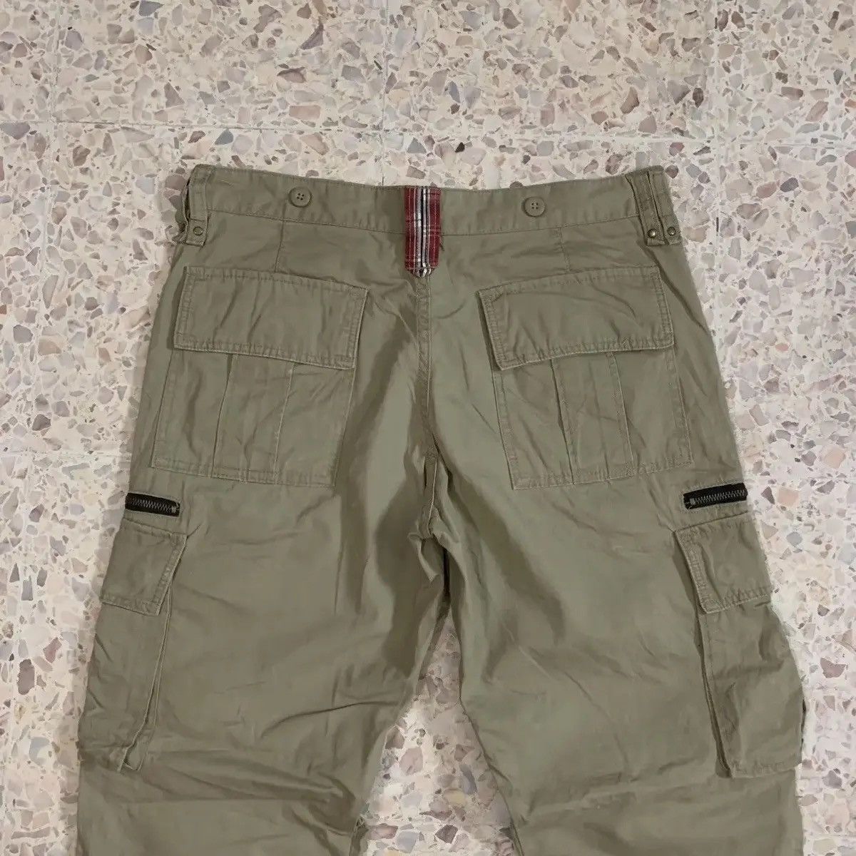 Tornado Mart W32 L32🔥 Y2K Garage Label Utility Suspenders Trousers Cargo Size US 32 / EU 48 - 9 Thumbnail