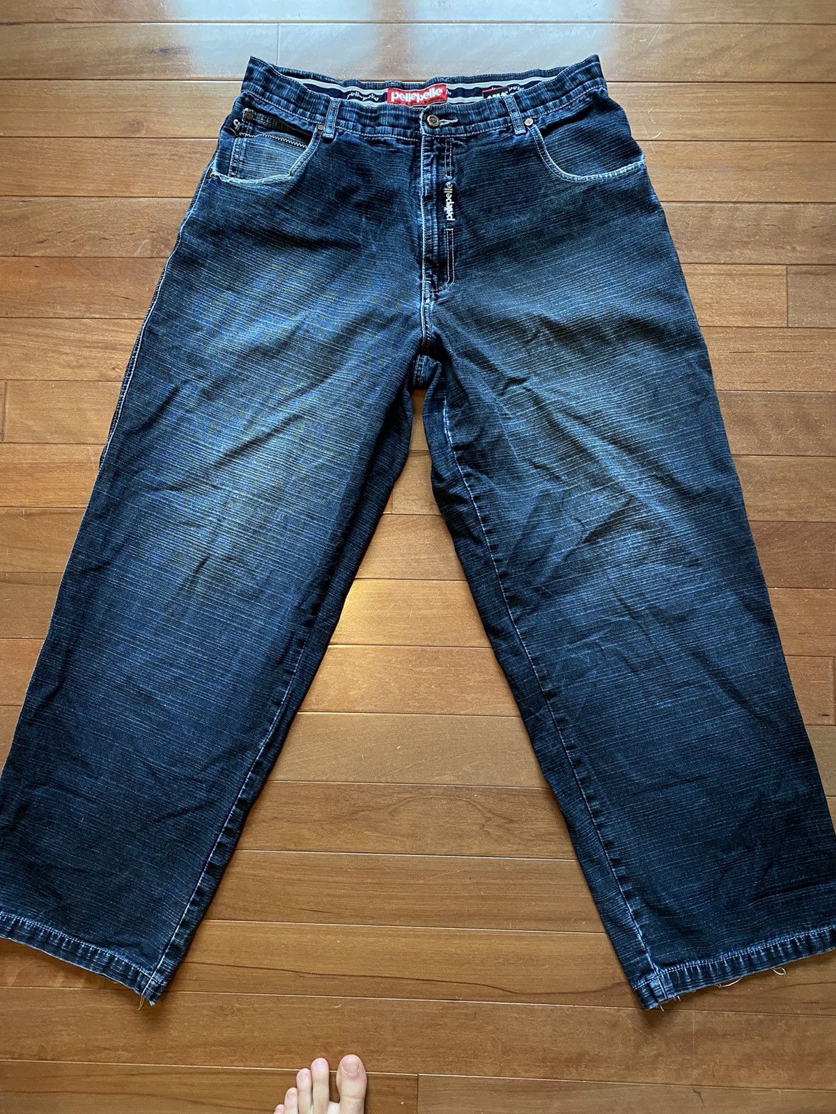 Vintage Rare Vintage Y2K JNCO Style Pelle Pelle Wide Fit Jeans Size US 36 / EU 52 - 2 Preview