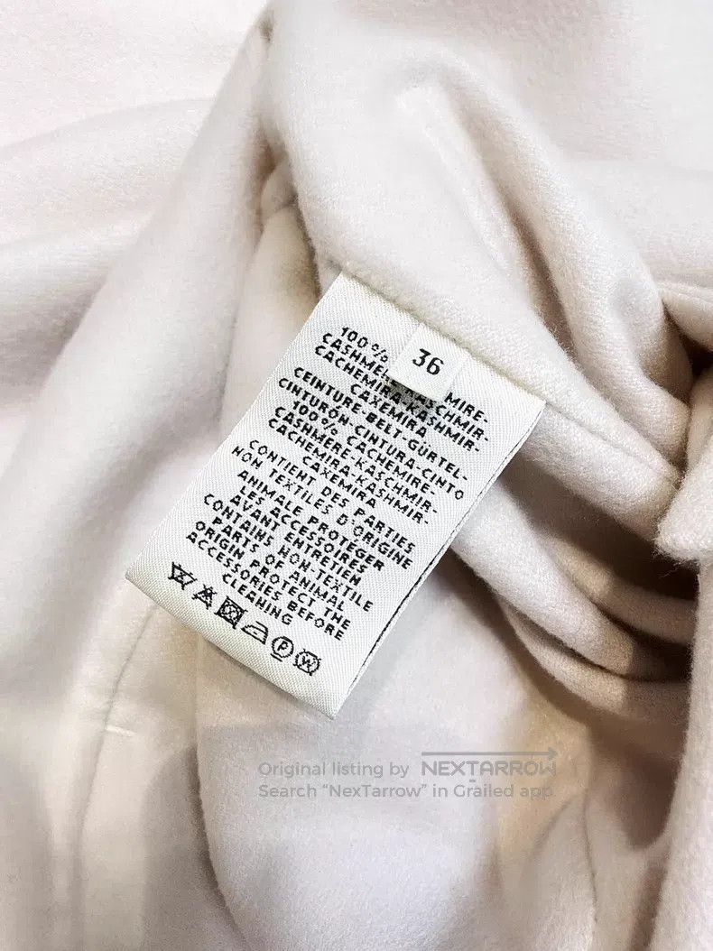 Hermes Hermes Nude Pink Double-Faced Cashmere Sleeveless Robe Coa Size XS / US 0-2 / IT 36-38 - 7 Thumbnail