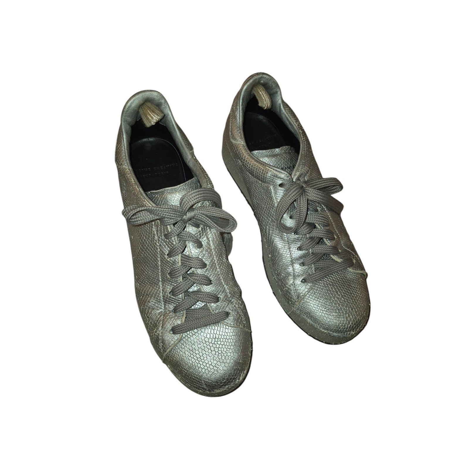 Officine Creative Officine Creative Ace Italian Leather Sneakers Lizard Emboss Size US 7 / IT 37 - 6 Thumbnail