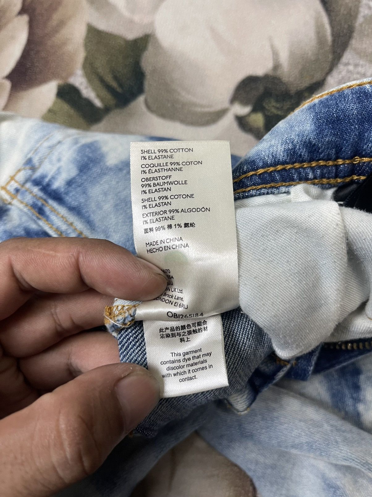Anthropologie Acid Wash Jeans Stretchable