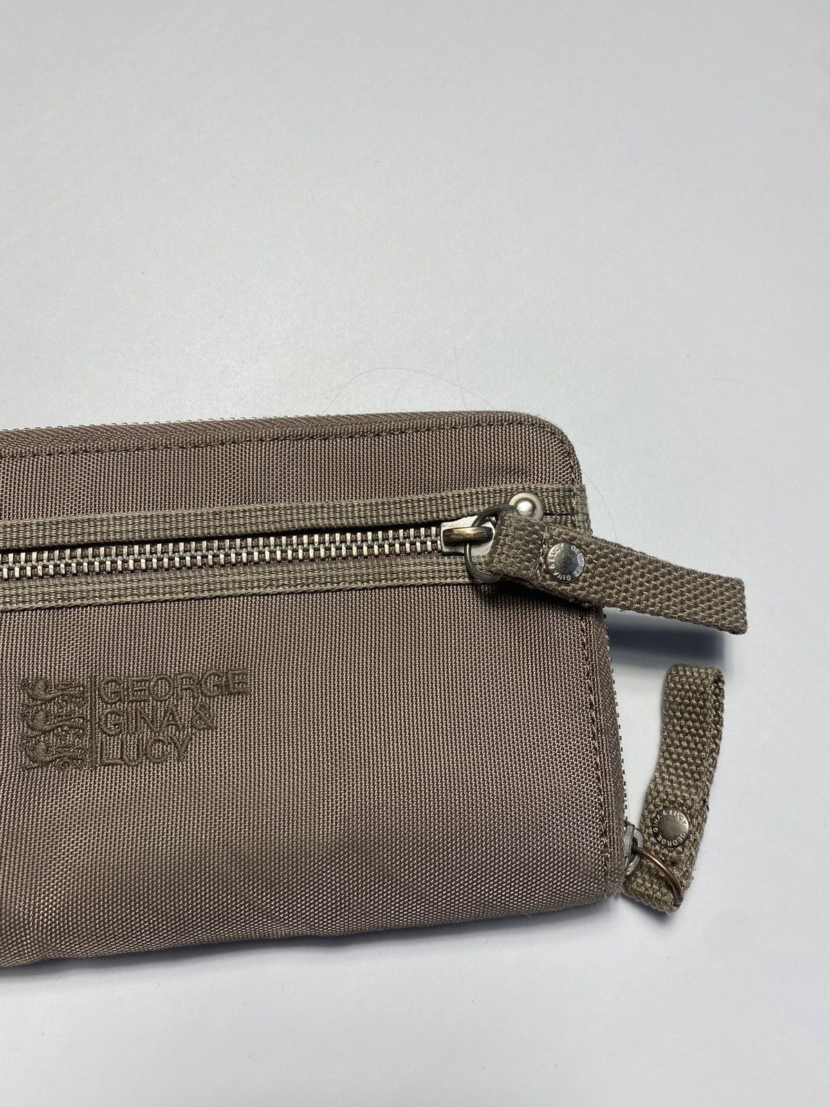 Vintage GGL George Gina & Lucy light brown zip around wallet Size ONE SIZE - 3 Thumbnail