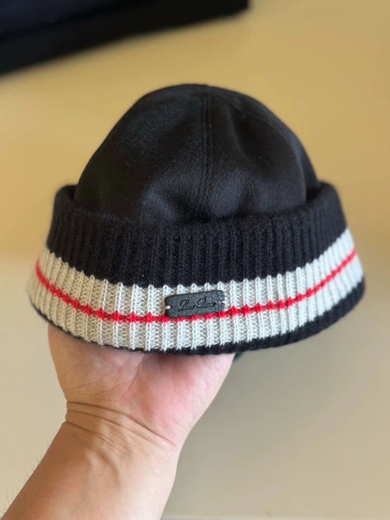 Loro Piana LORO PIANA size S/M Men's knit cashmere hat 100% cashmere Size ONE SIZE - 1 Thumbnail