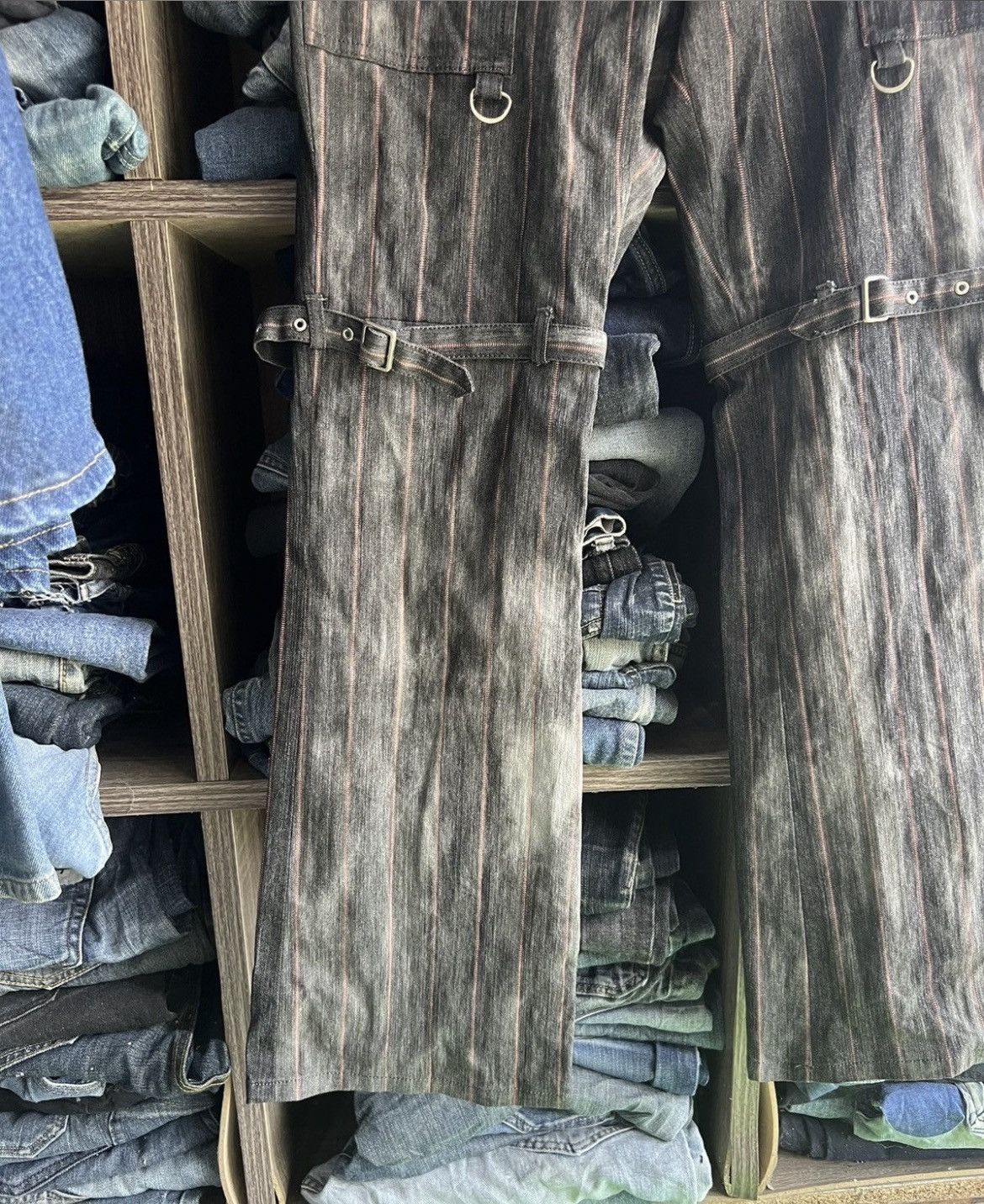 If Six Was Nine 🔥Sun Faded Caravan Punk Seditionaries Bondage Pant Size US 28 / EU 44 - 8 Thumbnail