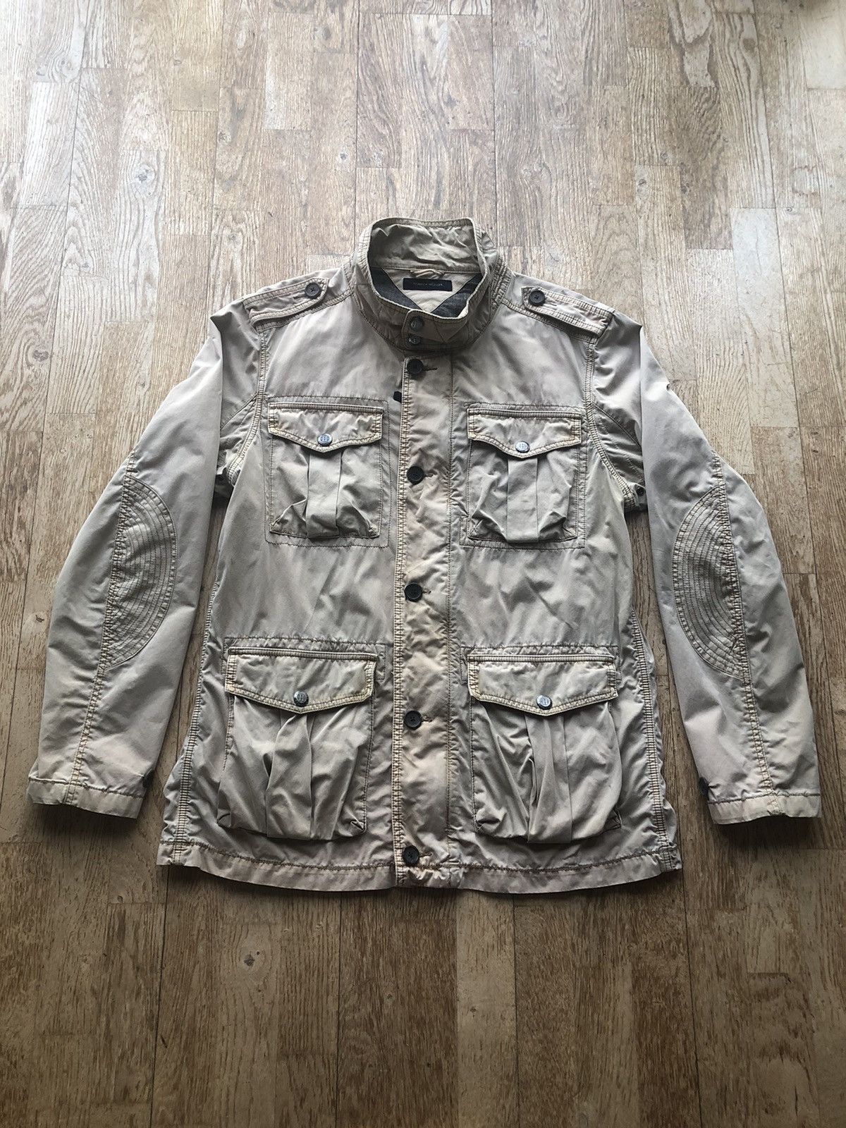 Tommy Hilfiger × Vintage TOMMY HILFIGER VINTAGE QUALITY RAINCOAT JACKET Size US L / EU 52-54 / 3 - 1 Thumbnail