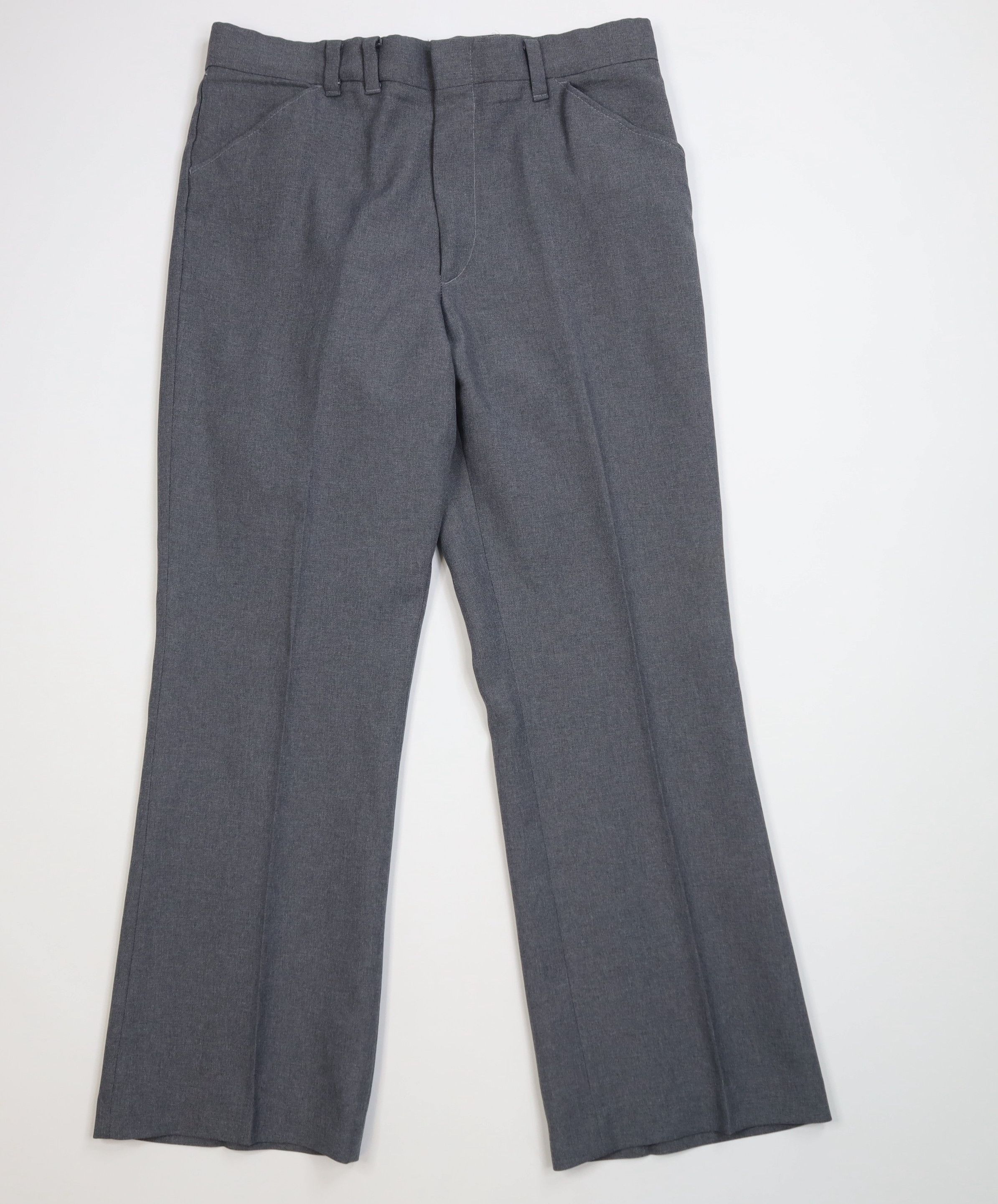 Vintage Vintage 70s Streetwear Wide Leg Bell Bottoms Chino Pants USA Size US 34 / EU 50 - 1 Thumbnail