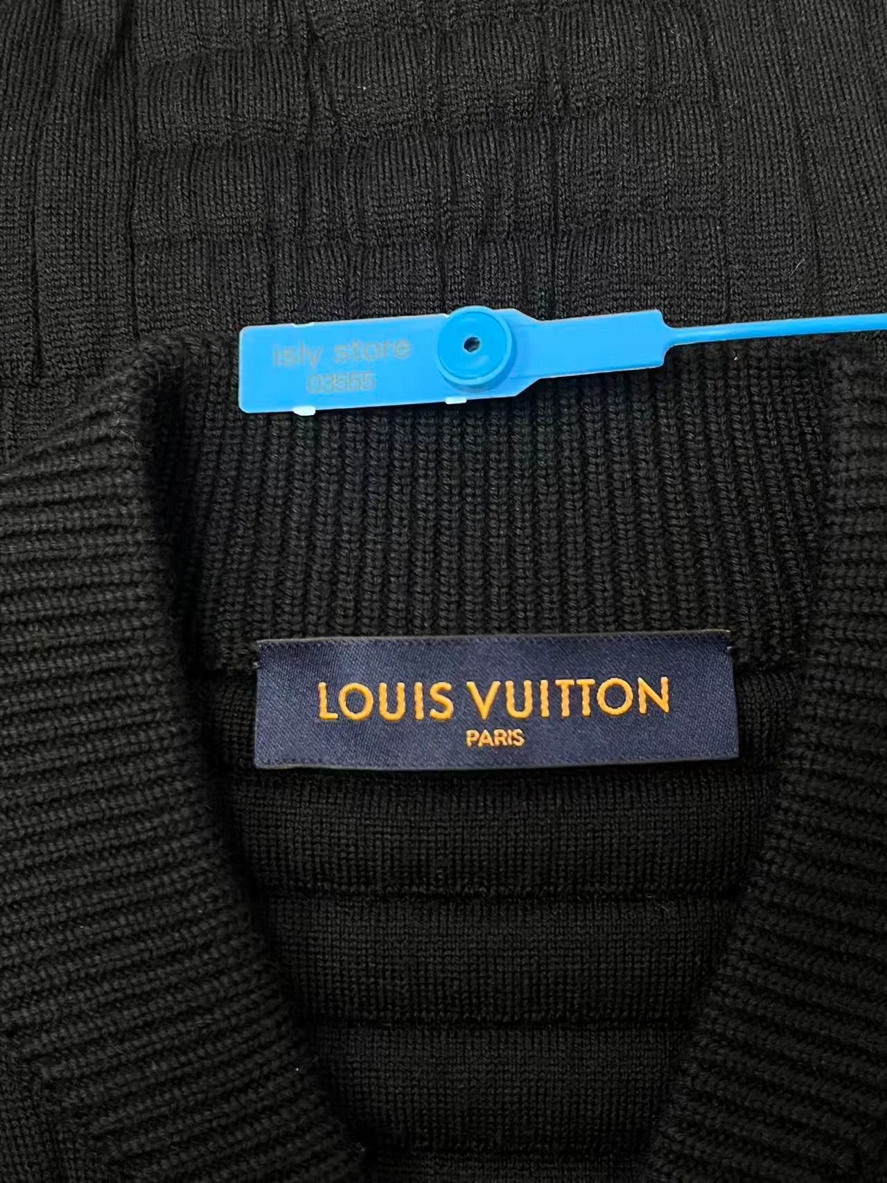 Louis Vuitton LOUIS VUITTON FW22 Quilted Zip Jacket Black S Size US S / EU 44-46 / 1 - 5 Thumbnail
