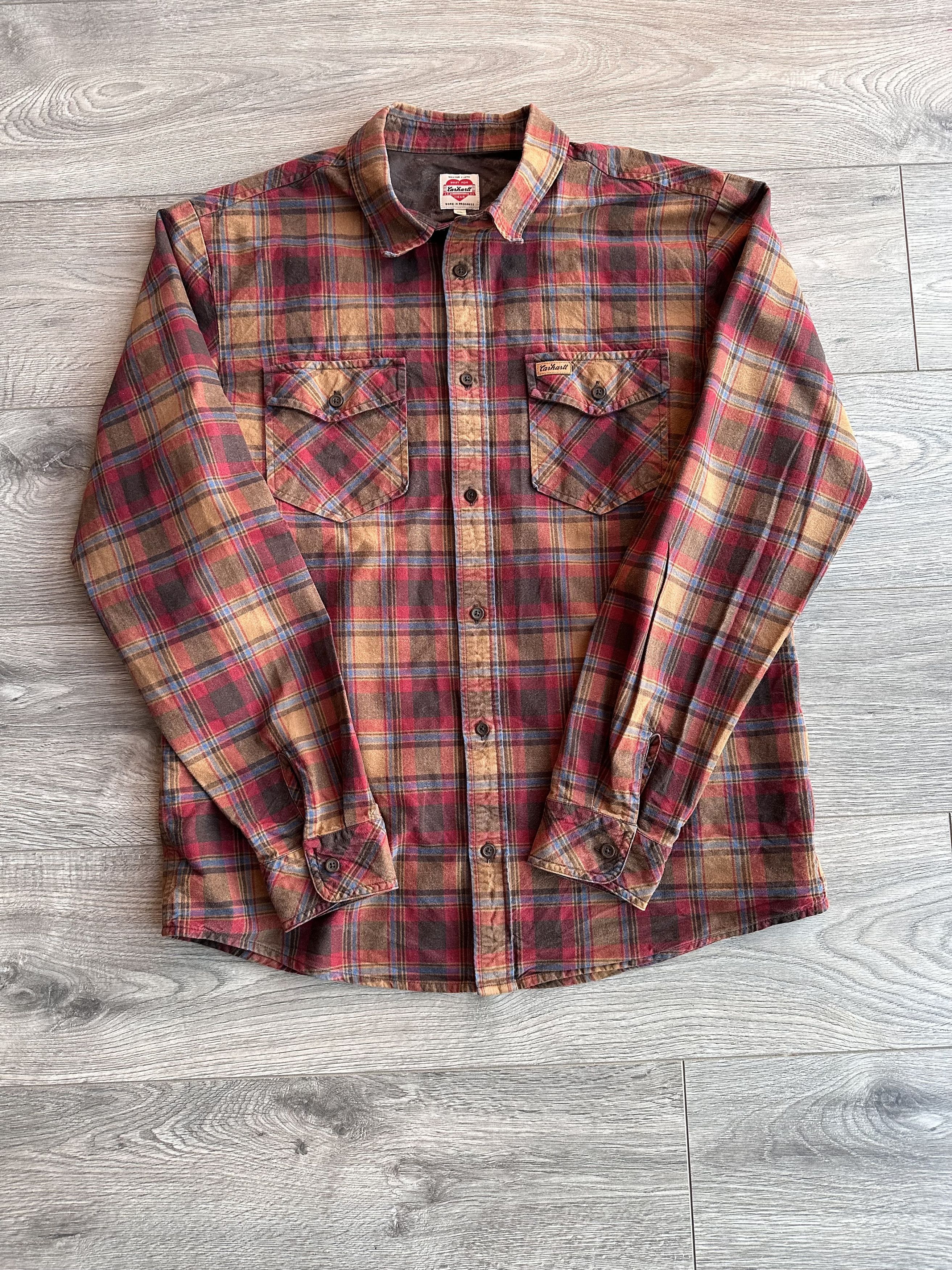 Carhartt × Vintage Carhartt vintage shirt Size US XL / EU 56 / 4 - 1 Thumbnail