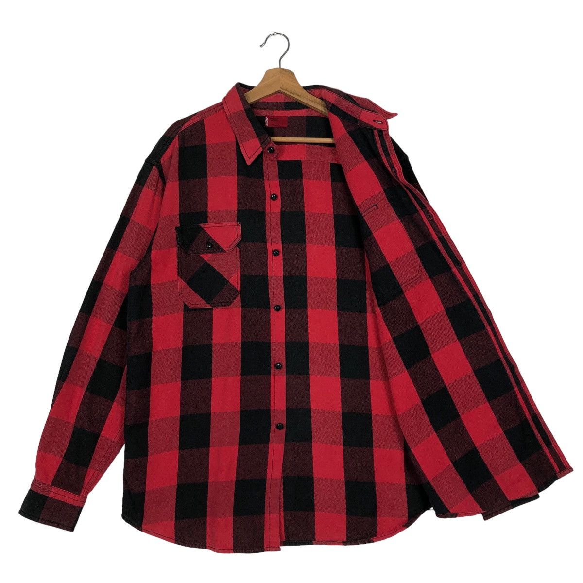 Levi's 🔥Vintage Levi’s Flannel Jacket Tartan Design Punk Style Size US XL / EU 56 / 4 - 9 Thumbnail