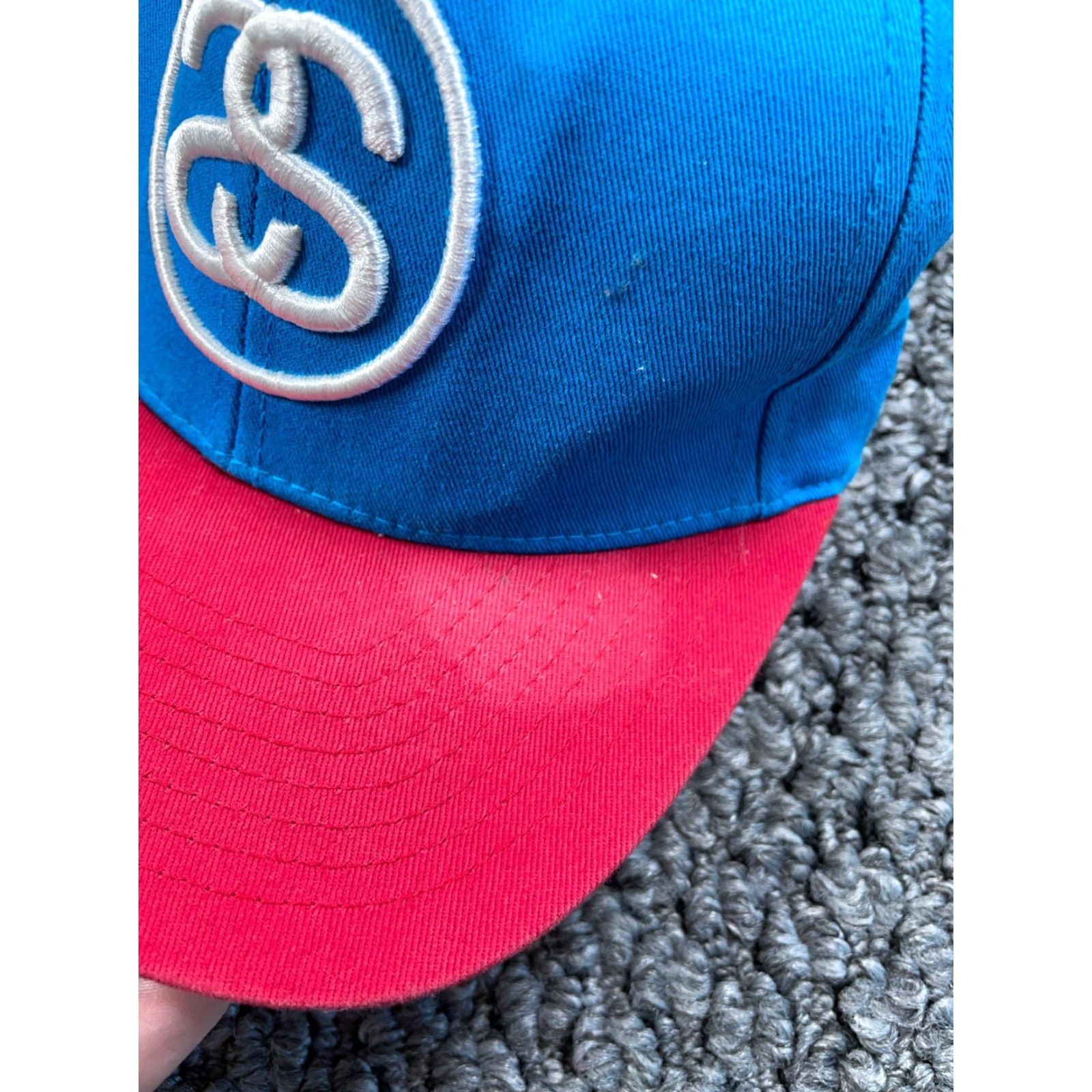 Vintage Stussy Embroidered Hat Adult One Size Blue 6-Panel Streetwear Mens Size ONE SIZE - 7 Thumbnail