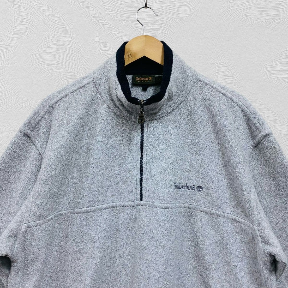 Timberland Vintage Timberland fleece sweater half zipper Size US XL / EU 56 / 4 - 2 Thumbnail