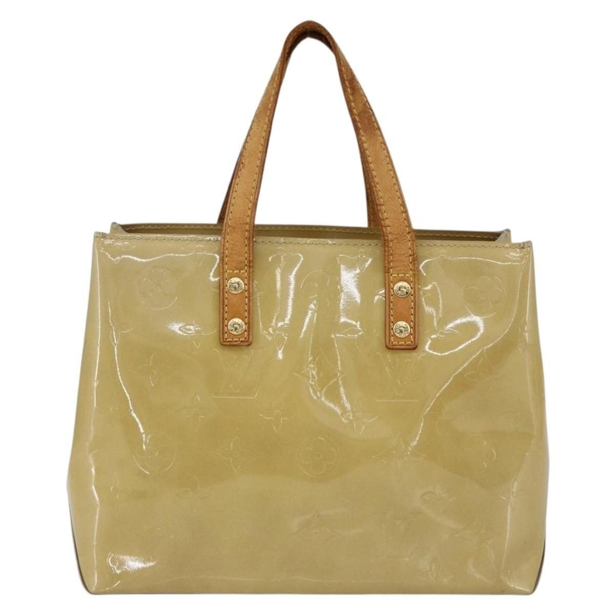 Louis Vuitton Louis Vuitton Monogram Vernis Reade PM Handbag Beige Size ONE SIZE - 1 Thumbnail