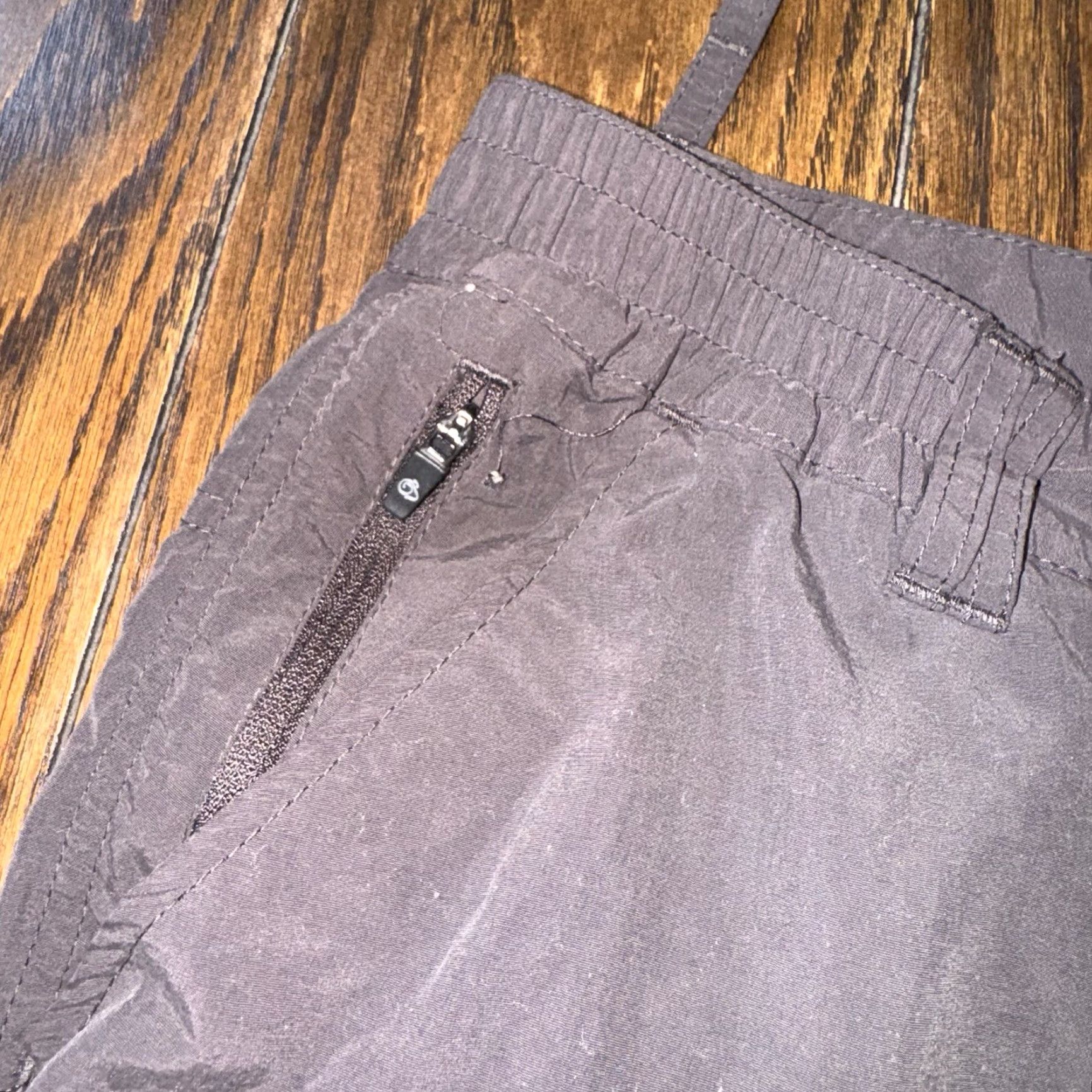 Vintage Craghoppers Pants Men’s Gray 32x31 Cargo Pocket Chino Regular Inseam 31 Convertible Ankle Zip Pockets Size US 34 / EU 50 - 4 Thumbnail