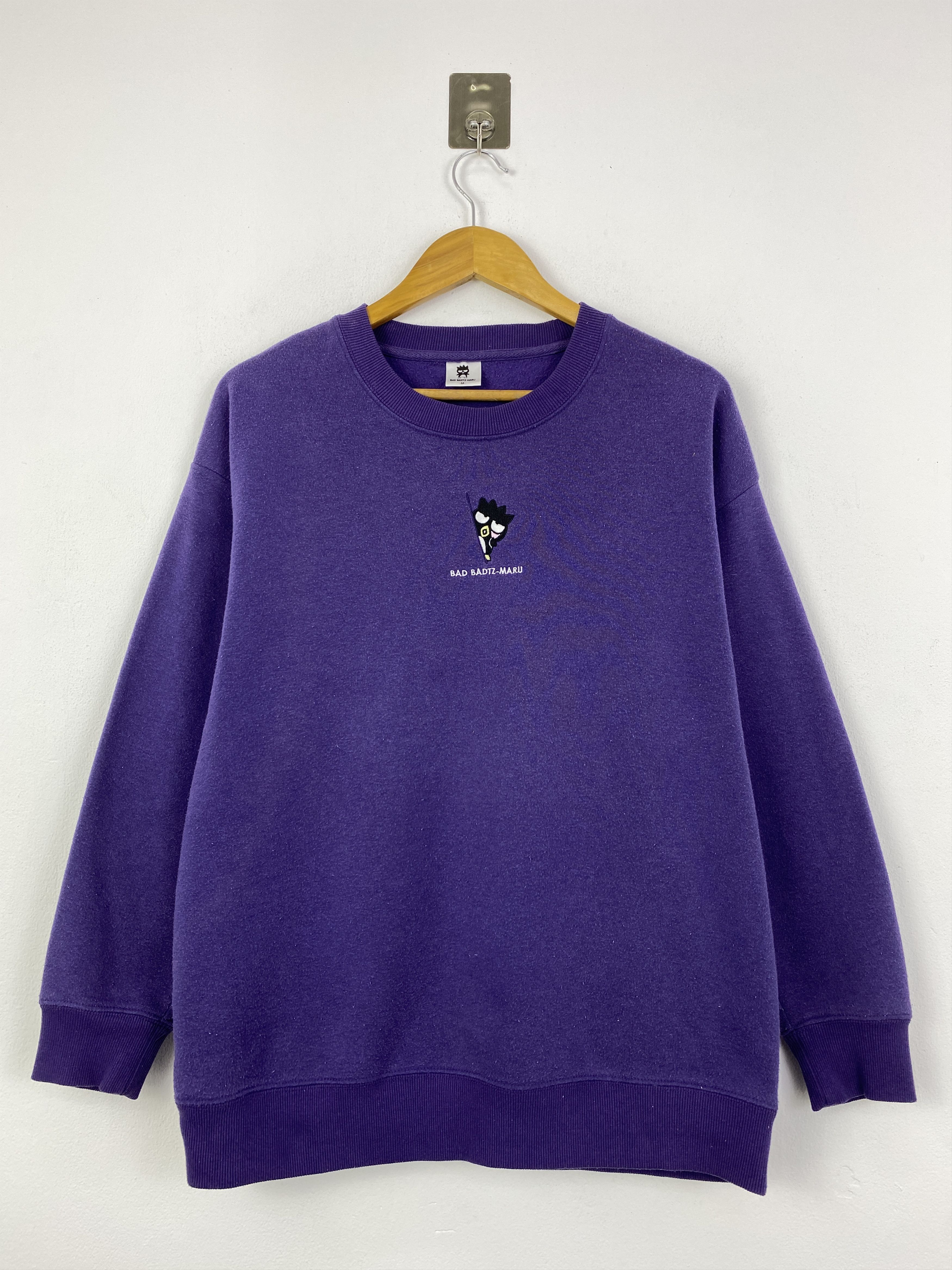 Japanese Brand Bad Badtz-Maru Central Logo Pullover Sweatshirt SH0138 Size US M / EU 48-50 / 2 - 1 Thumbnail