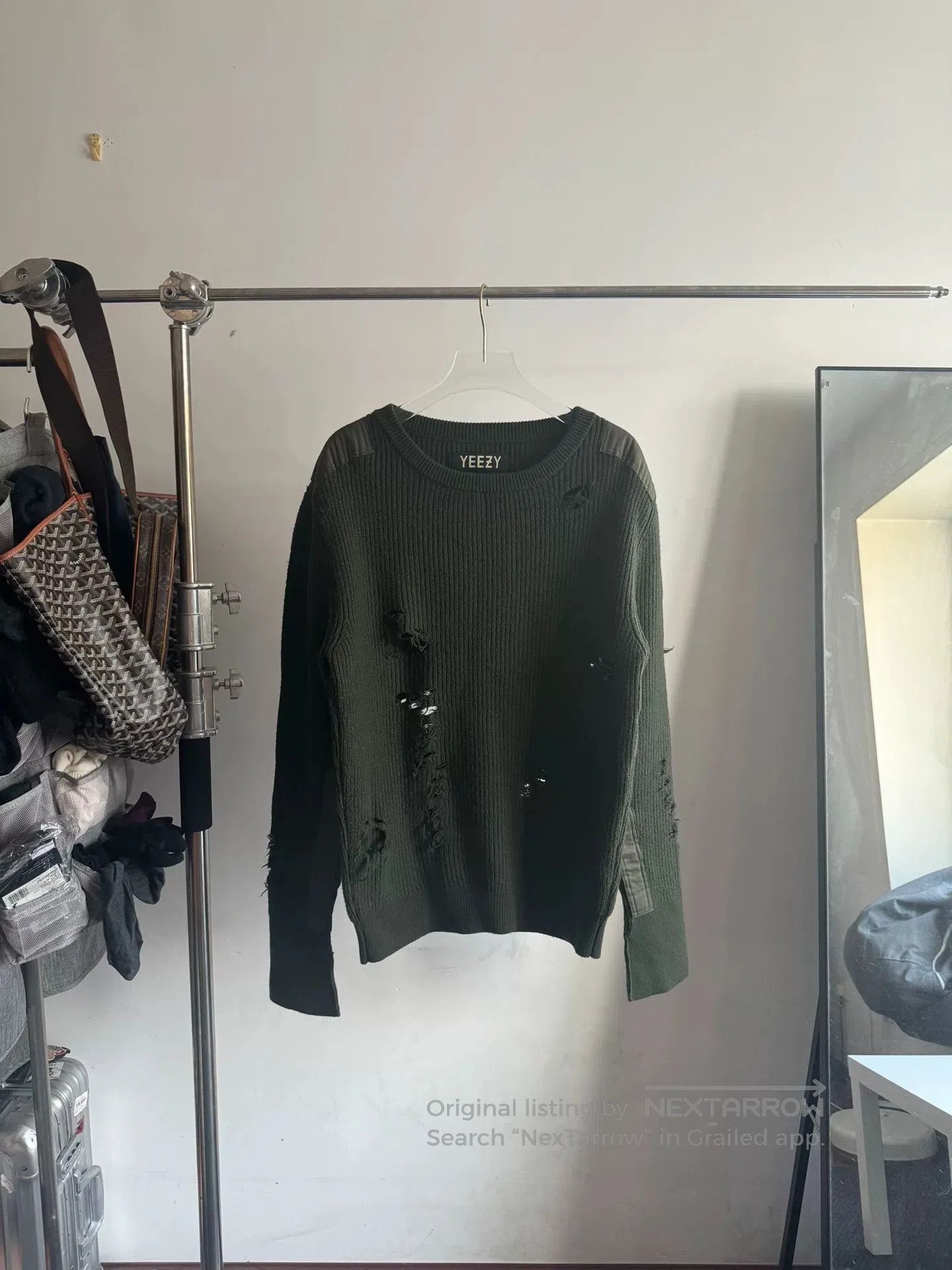 Yeezy Yeezy Season 1 Military Green Sweater. Size US S / EU 44-46 / 1 - 1 Thumbnail