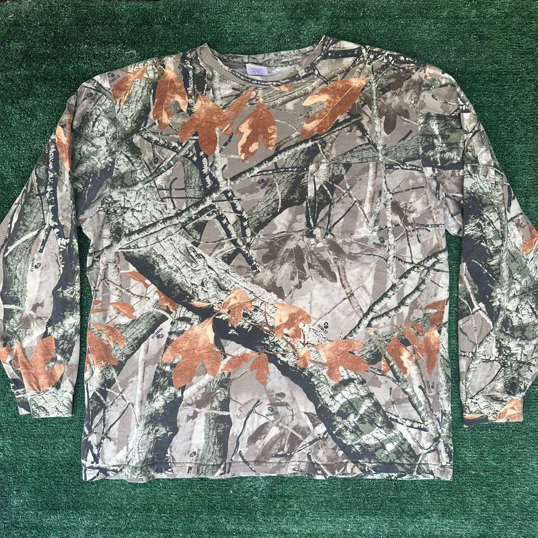 Realtree Vintage Y2K Realtree Camo T-Shirt Long Sleeve Grunge Gorpcor Size US XL / EU 56 / 4 - 1 Thumbnail