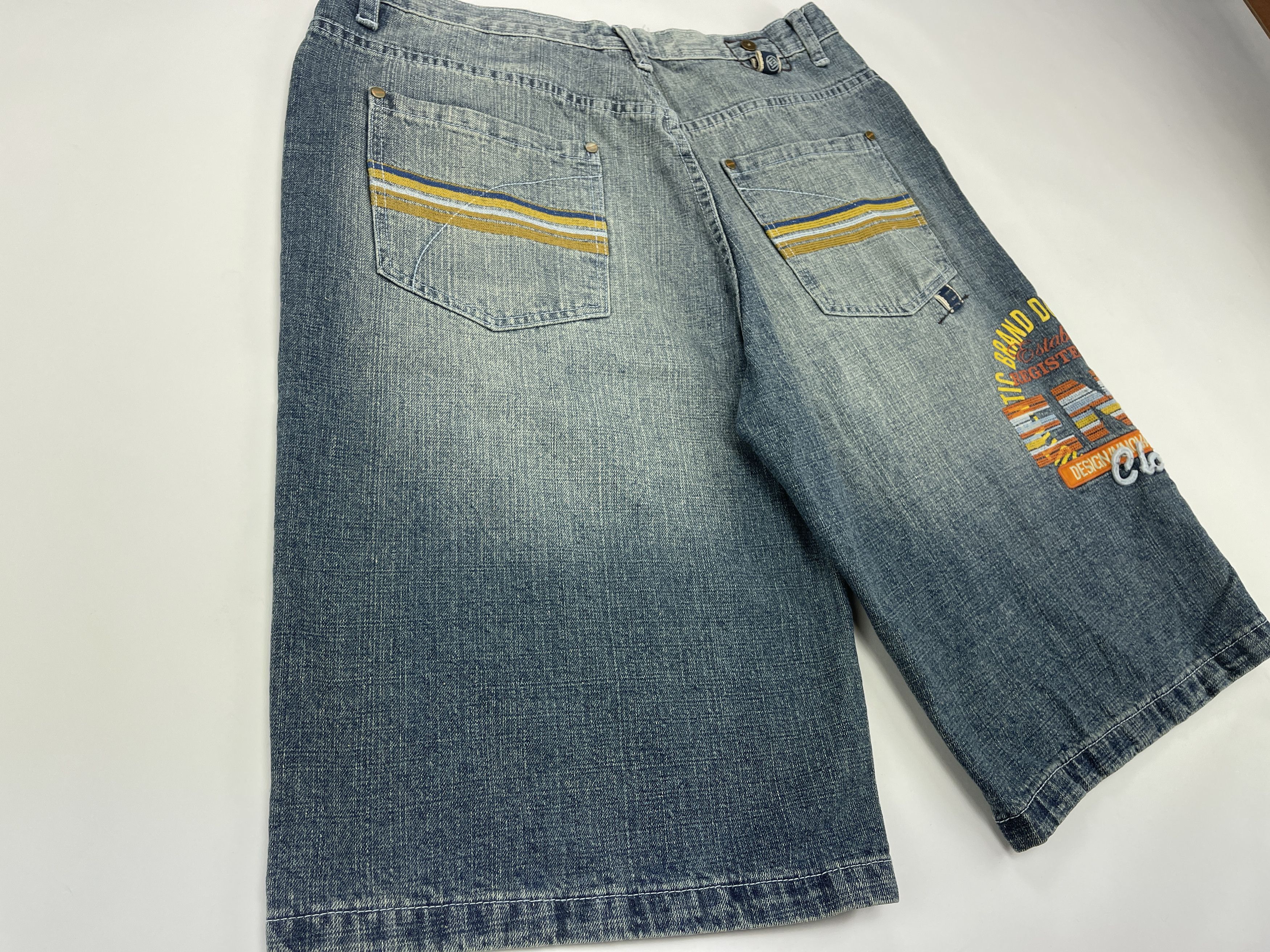 Enyce Enyce jeans shorts, vintage baggy denim, 90s hip-hop 36 Size US 36 / EU 52 - 3 Thumbnail