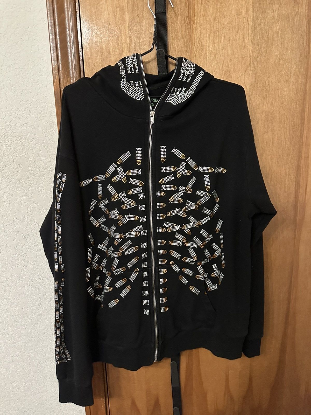 Other Decencding rhinestone skull hoodie Size US L / EU 52-54 / 3 - 1 Thumbnail