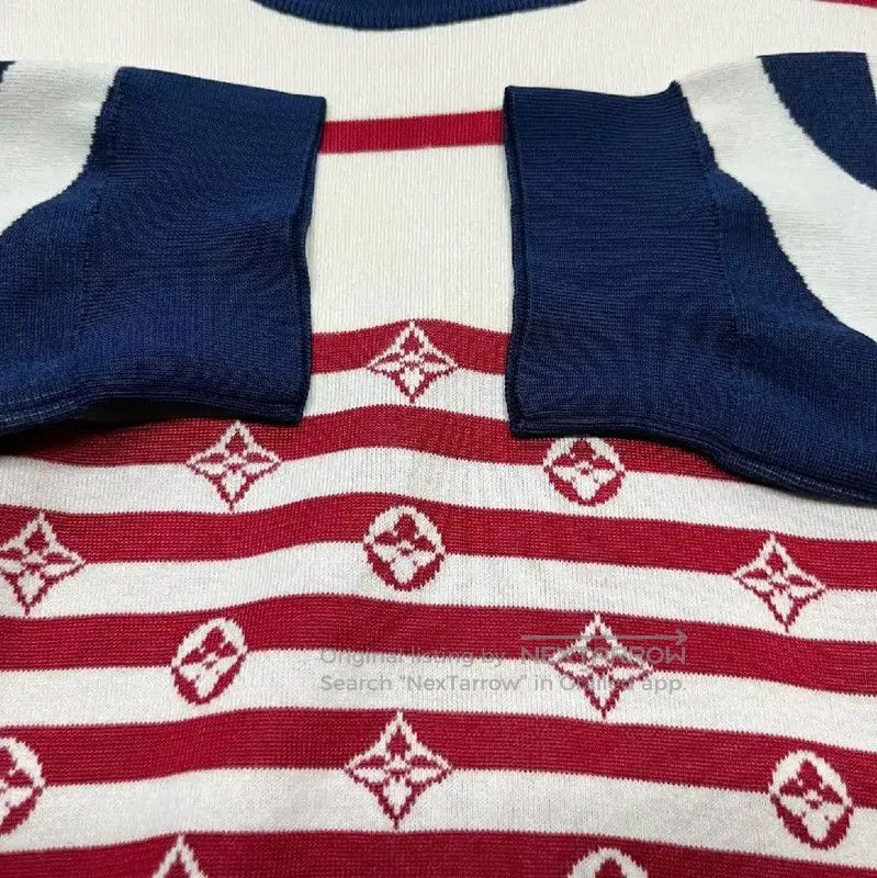 Louis Vuitton Louis Vuitton Striped Silk Women's T. Size XS / US 0-2 / IT 36-38 - 4 Thumbnail