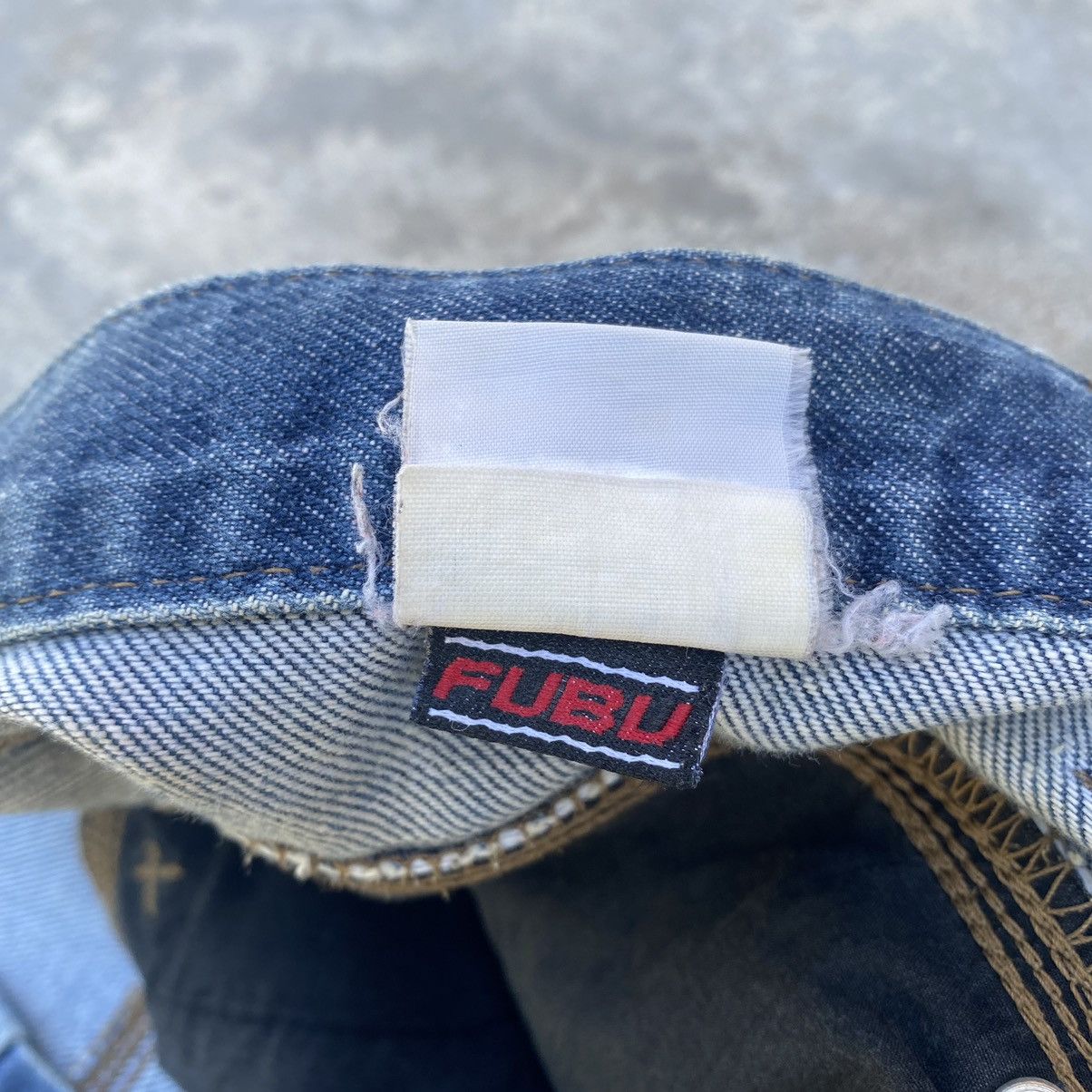 Fubu FUBU DISTRESSED BAGGY JEANS Size US 34 / EU 50 - 8 Thumbnail