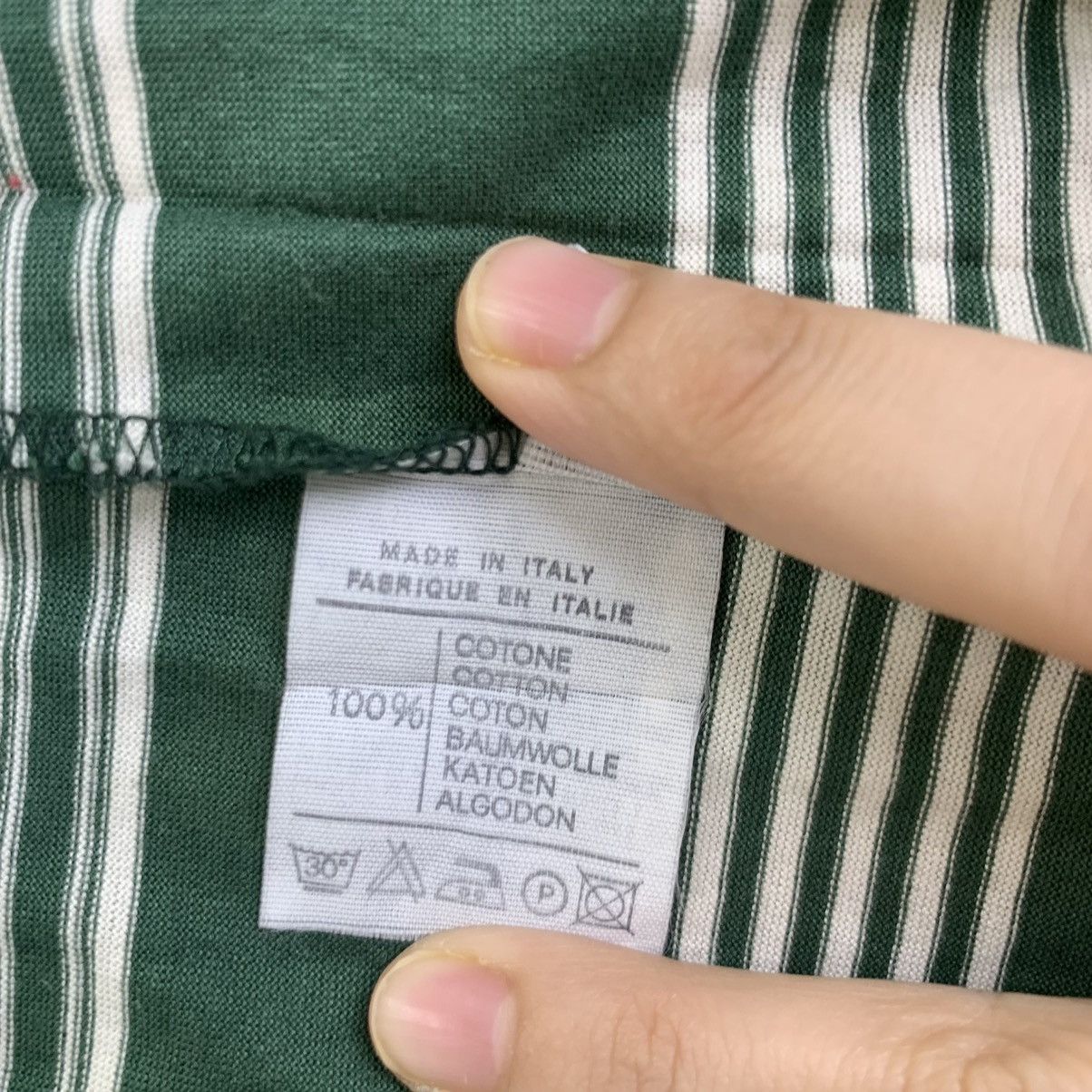 Trussardi Vintage 90’ TRUSSARDI Made In Italy Striped Polo Size US XL / EU 56 / 4 - 7 Thumbnail