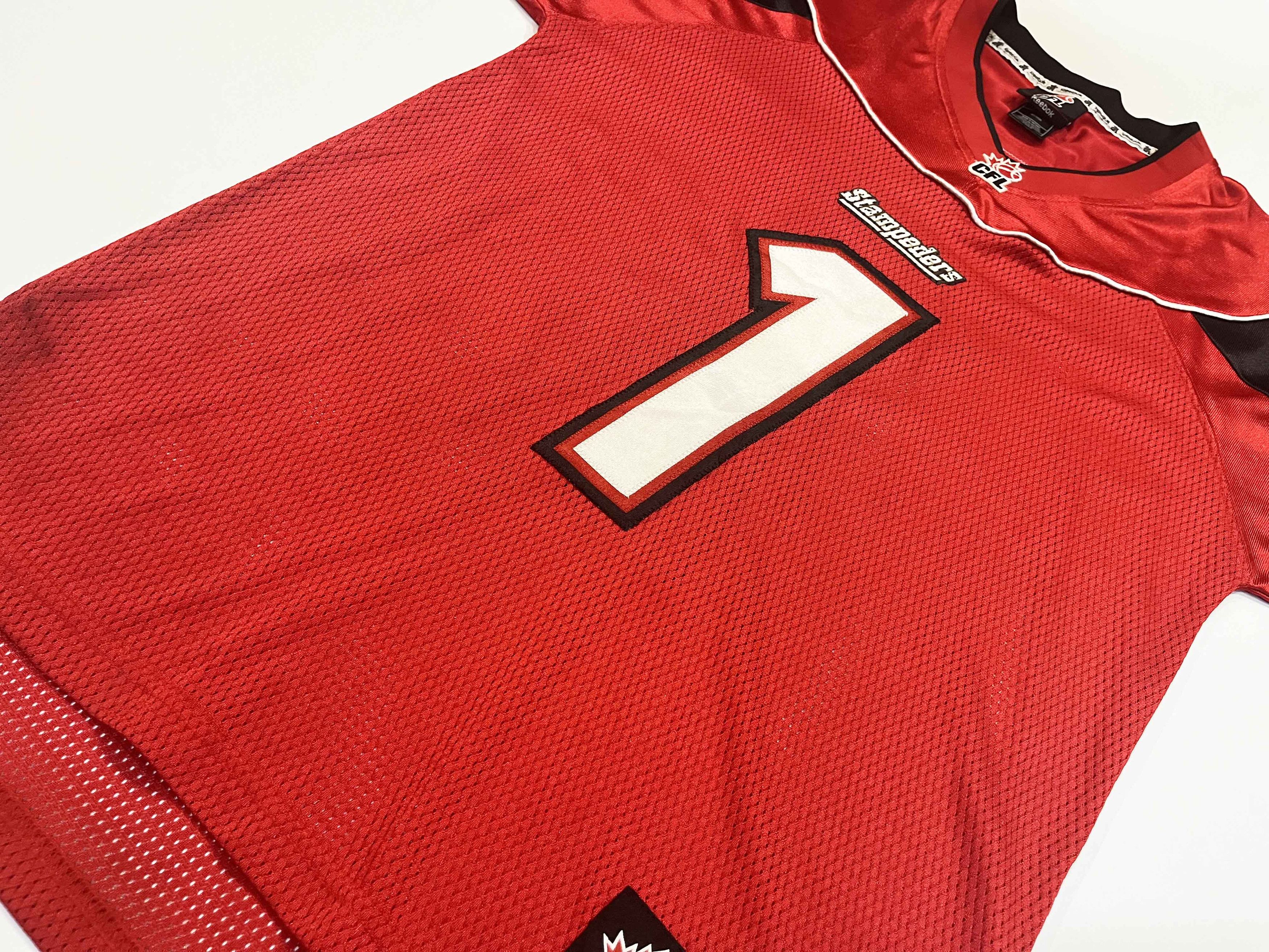 Reebok Reebok CFL Calgary Stampeders BURRIS #1 Football Jersey Size US S / EU 44-46 / 1 - 8 Thumbnail