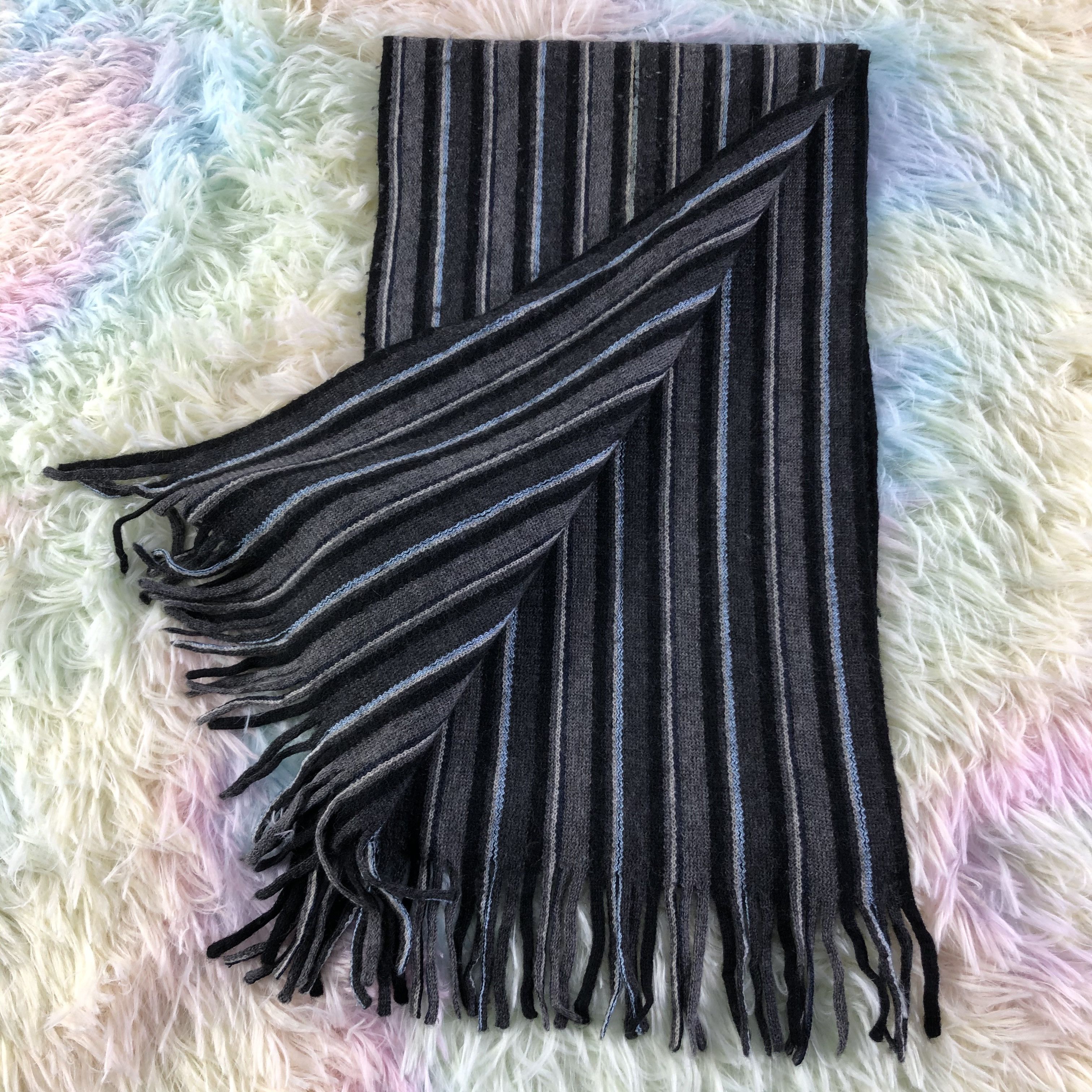 DKNY × Vintage DKNY Scarf / Muffler / Neckwear - KM393 Size ONE SIZE - 3 Thumbnail