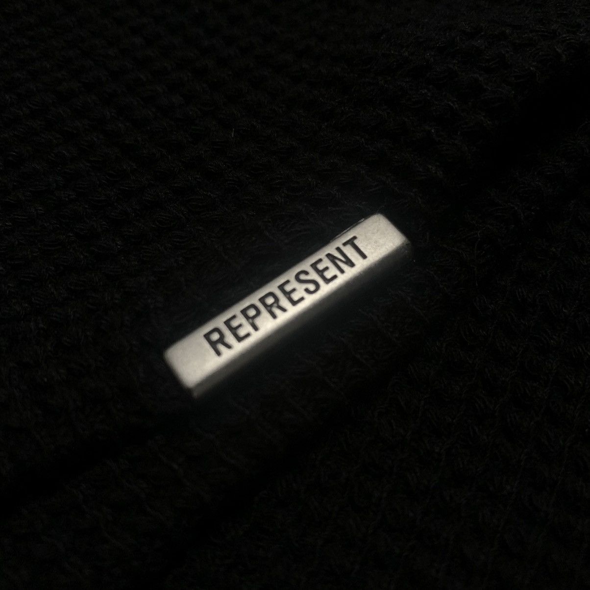 Represent Clo. Represent Medium Waffle Blanks Jet Black Tee Size US M / EU 48-50 / 2 - 5 Thumbnail