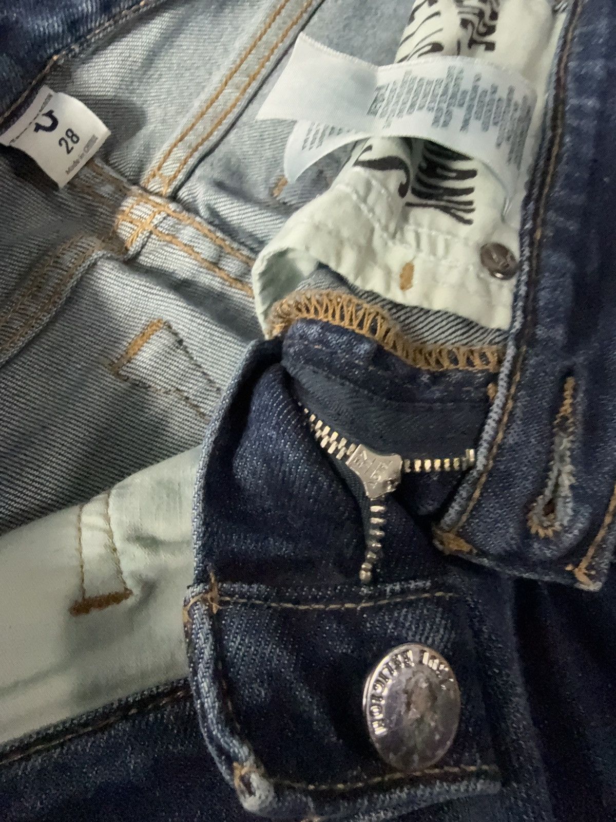 Jean × True Religion × Vintage Women's Y2K Vintage True Religion Jeans skinny jeans Pants Size 28" / US 6 / IT 42 - 9 Thumbnail