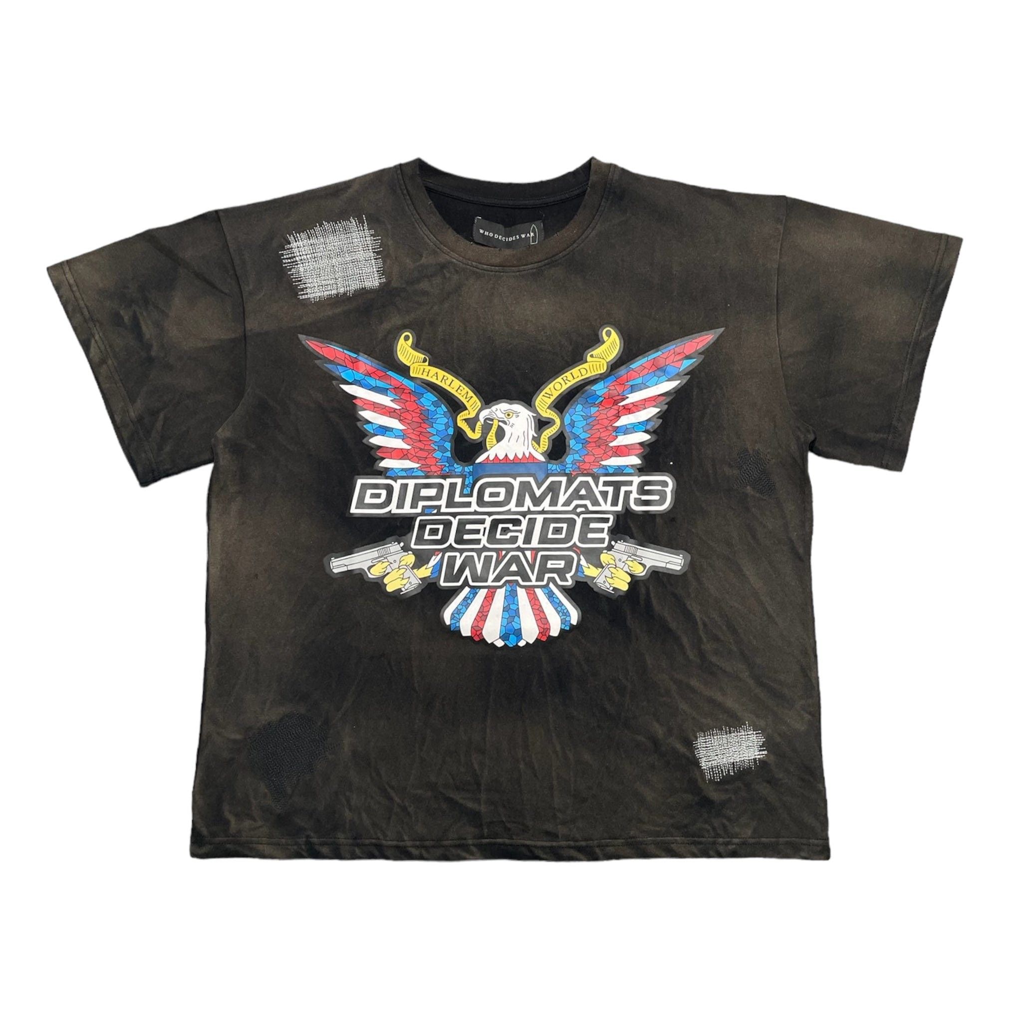 Who Decides War Diplomats Decide Short Sleeve Tee Shirt Black Size US S / EU 44-46 / 1 - 1 Thumbnail